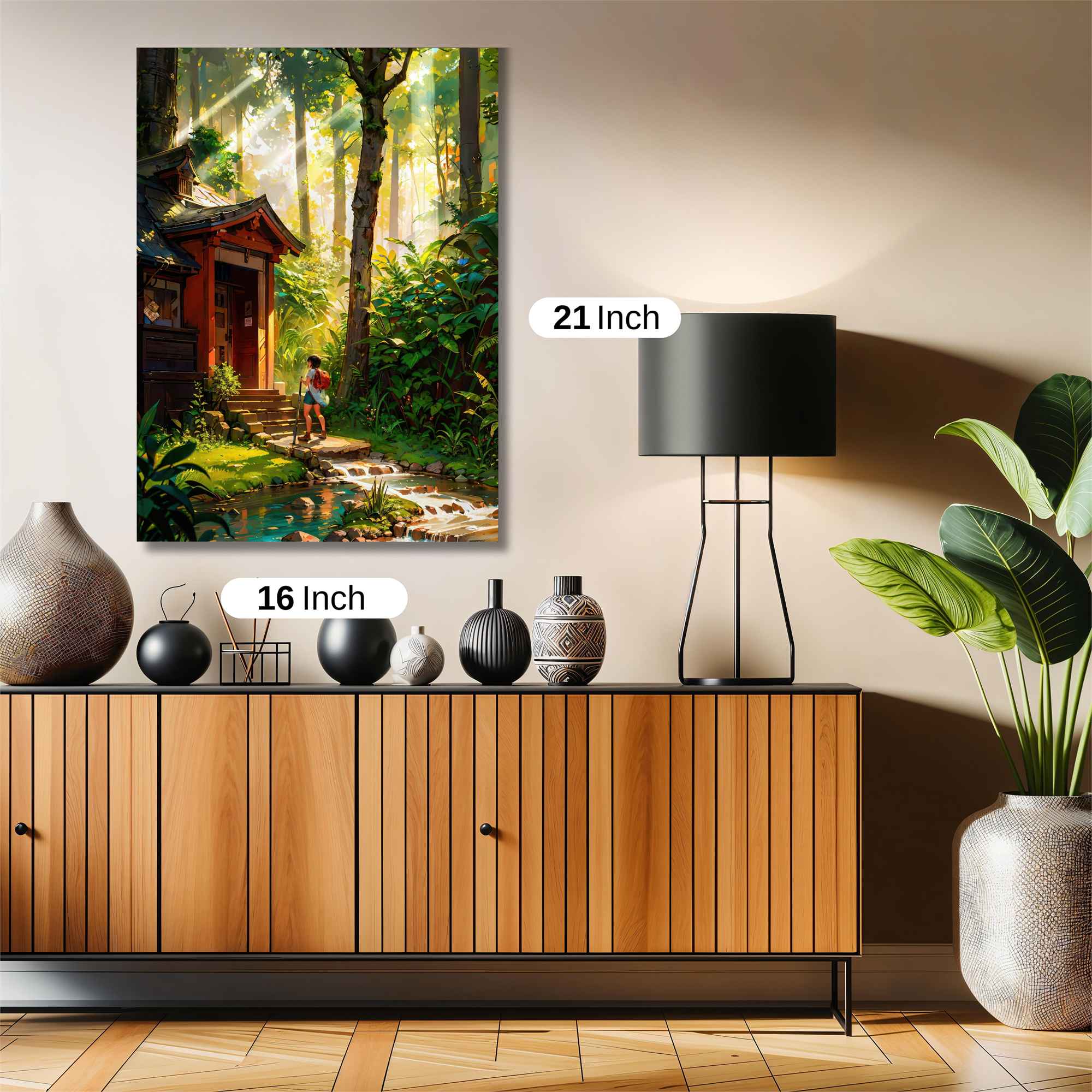 Forest Serenity Safe Wall Magnetic / M