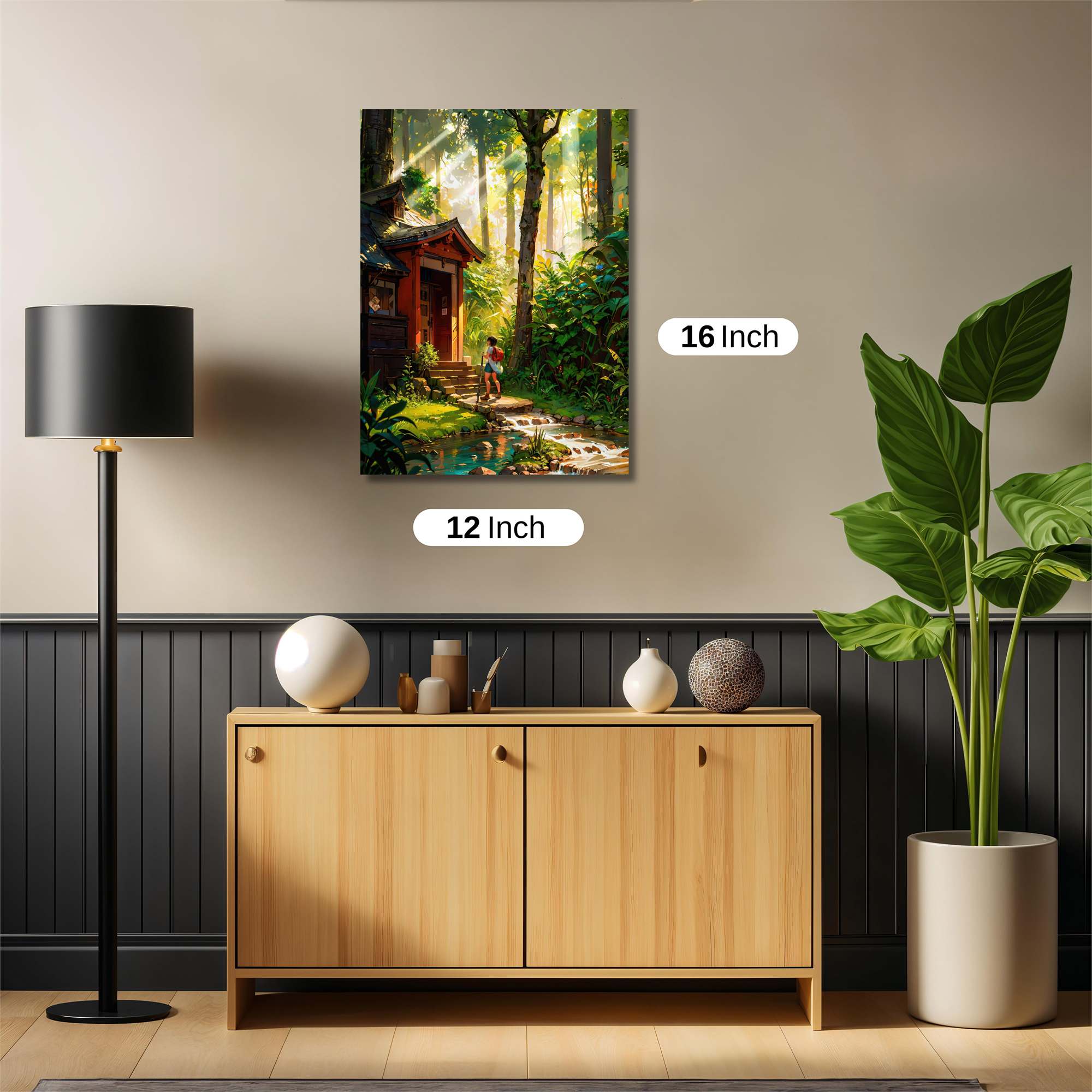 Forest Serenity Safe Wall Magnetic / M
