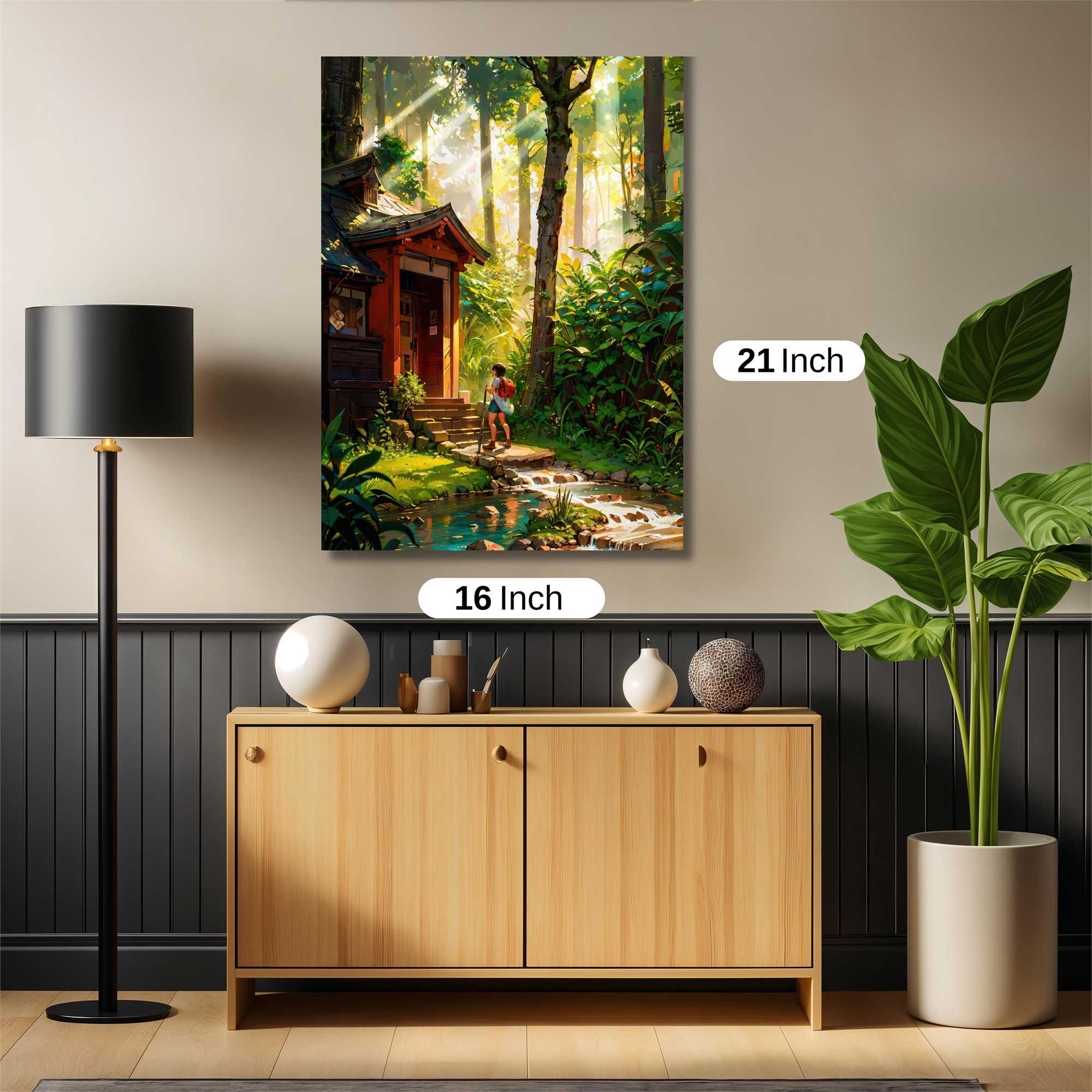 Forest Serenity Safe Wall Magnetic / M