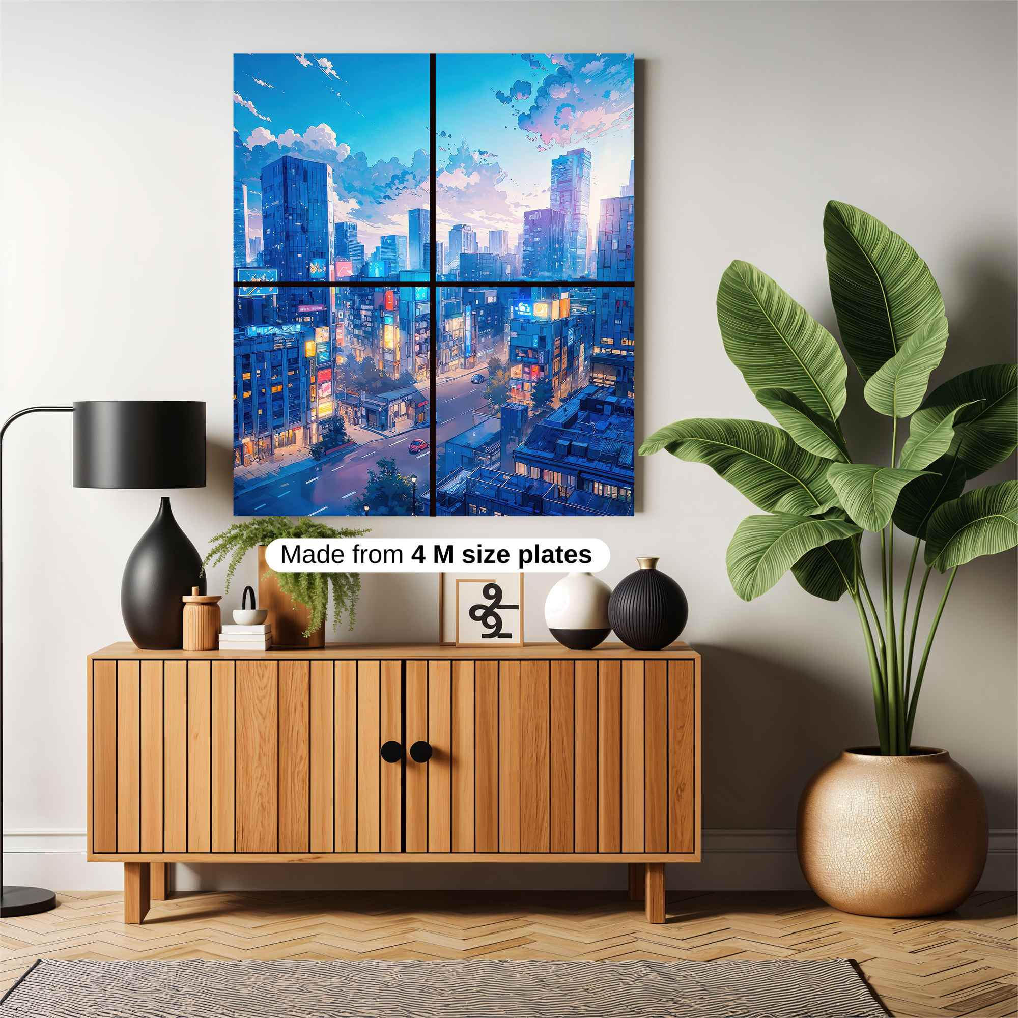 City Twilight Safe Wall Magnetic / M