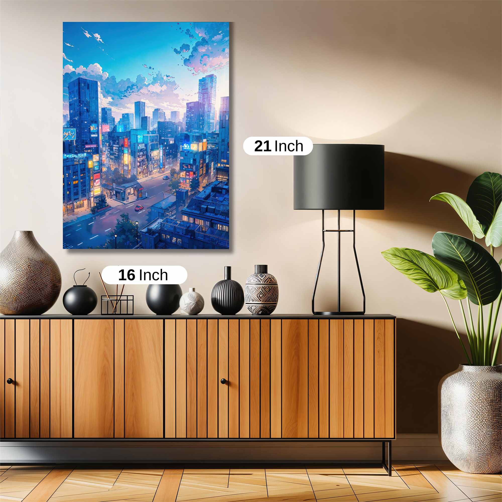 City Twilight Safe Wall Magnetic / M
