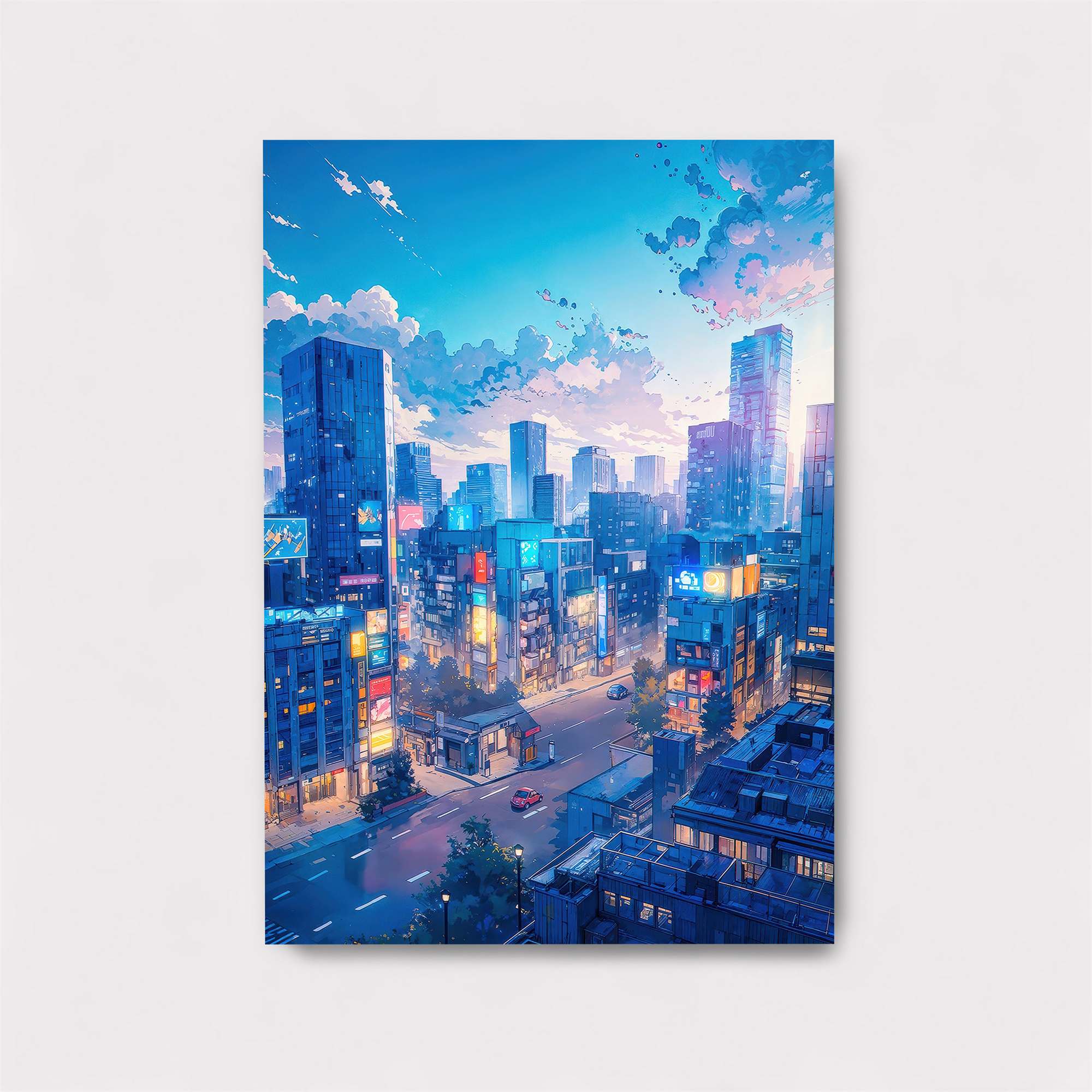 City Twilight Safe Wall Magnetic / M