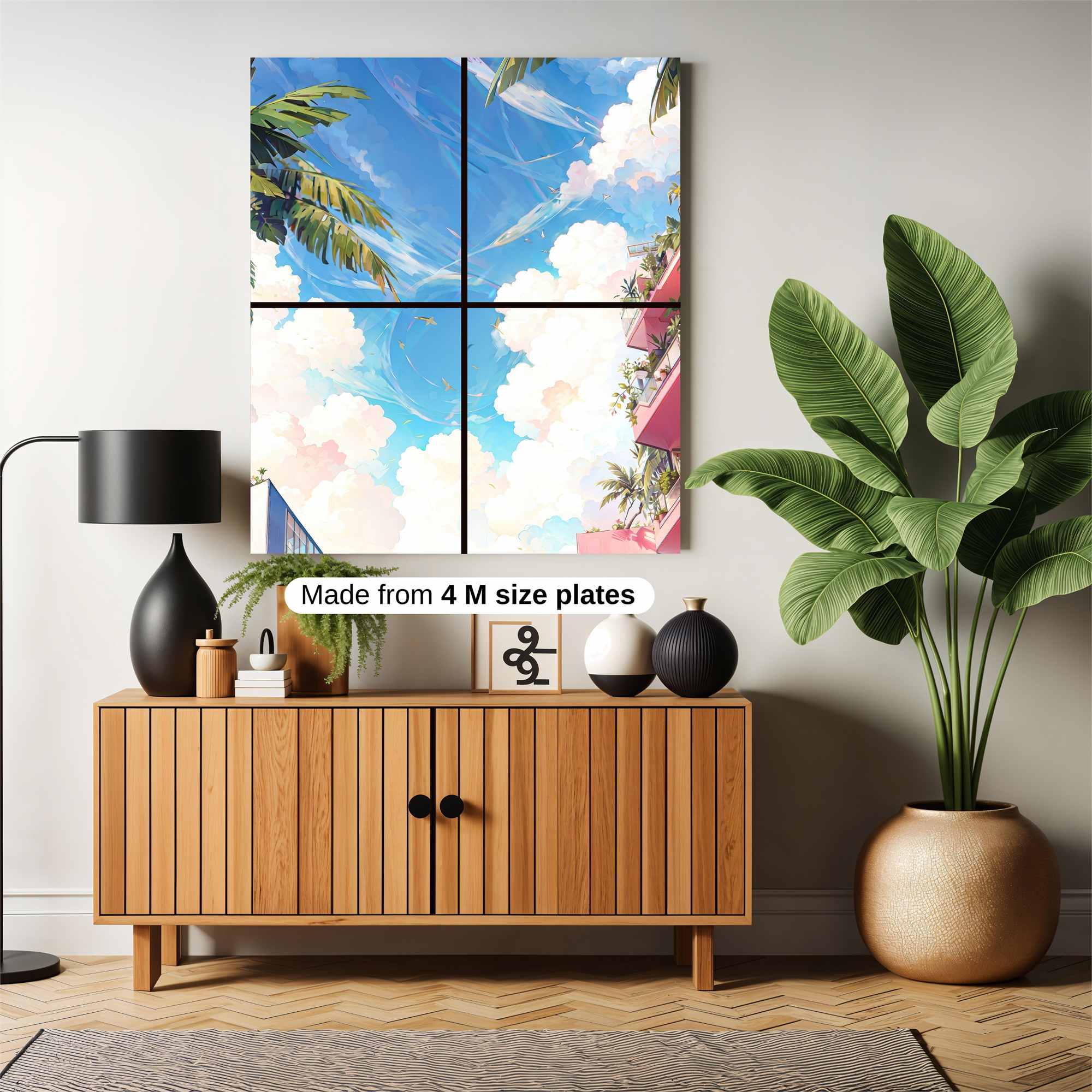 Tropical Dream Safe Wall Magnetic / M