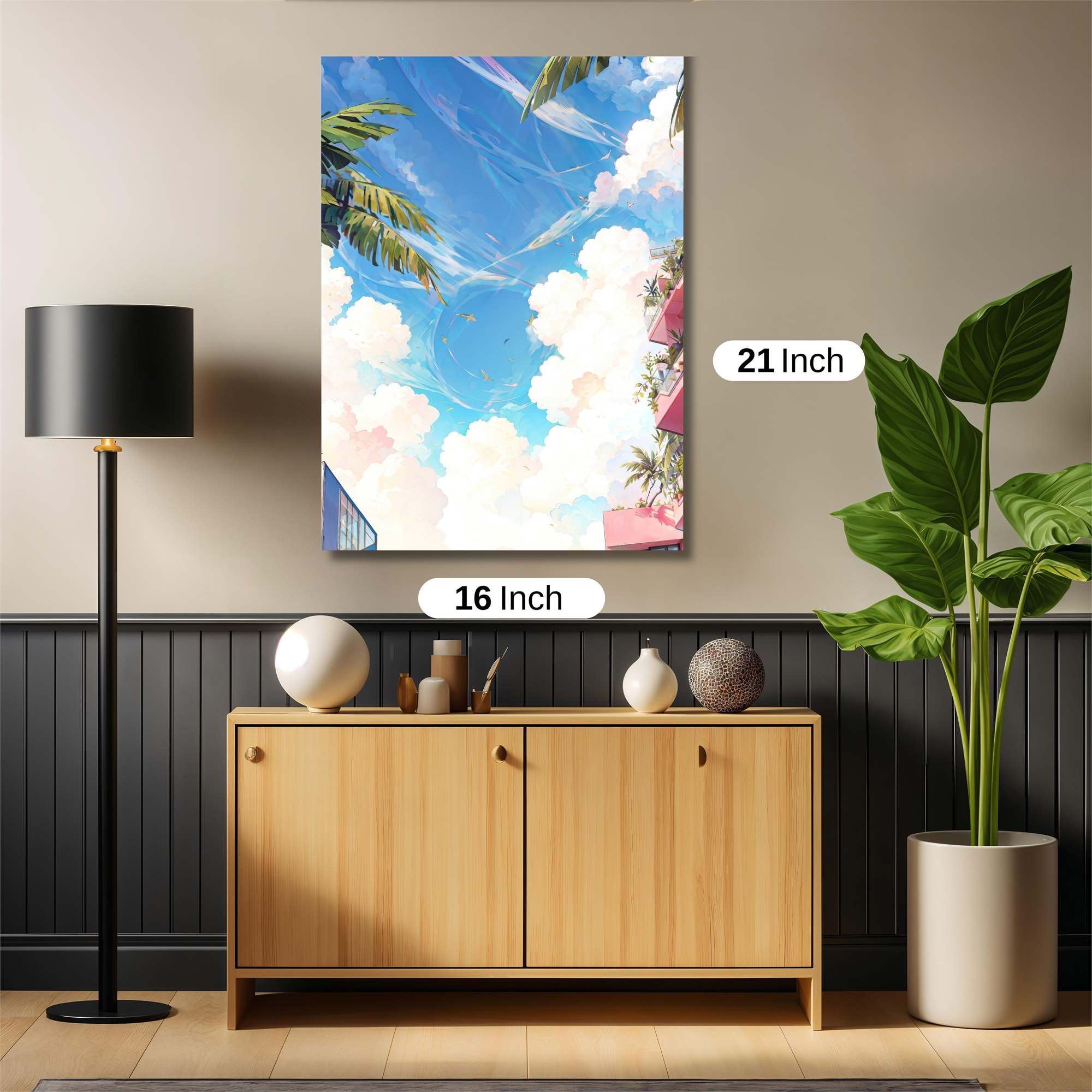 Tropical Dream Safe Wall Magnetic / M