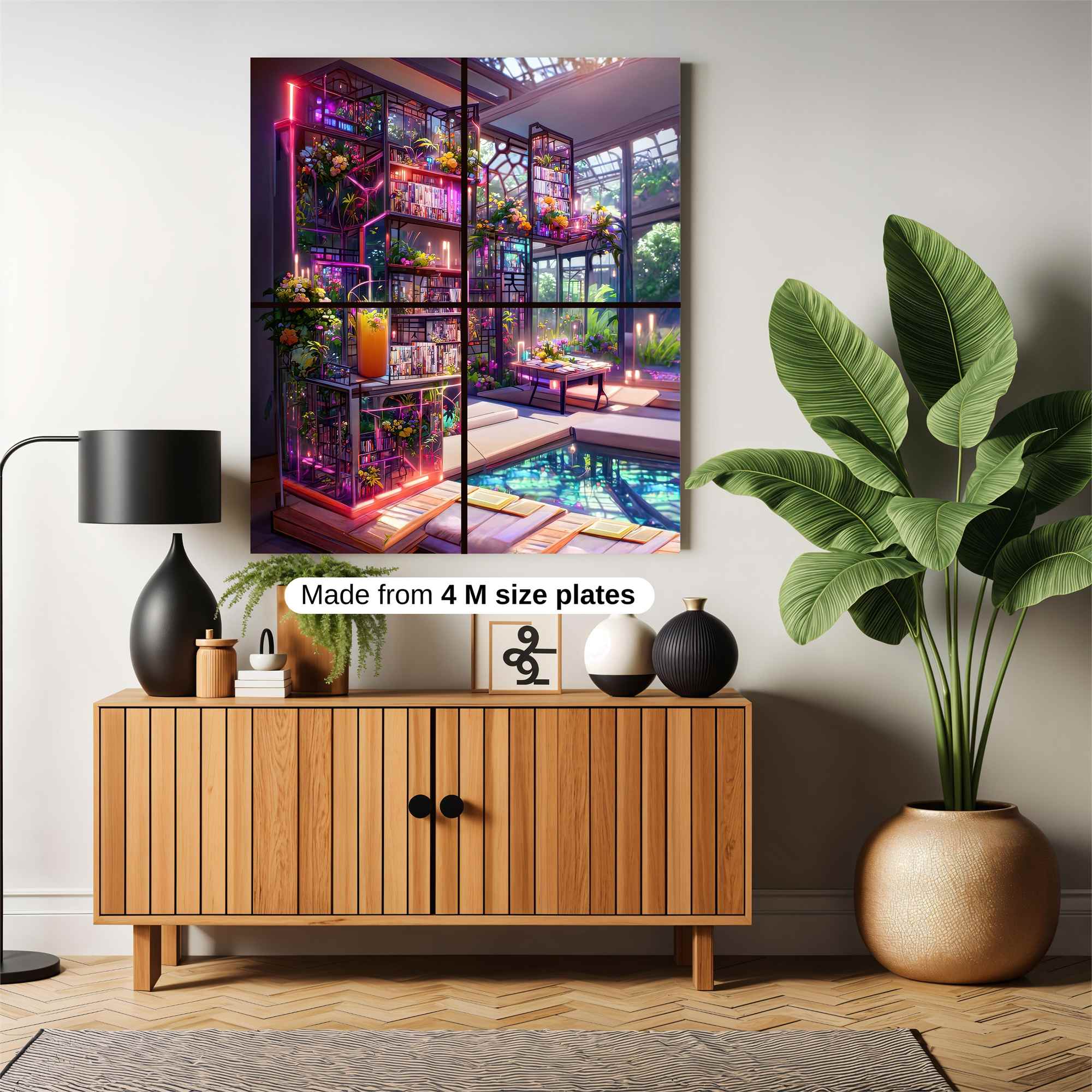 Botanical Bliss Safe Wall Magnetic / M