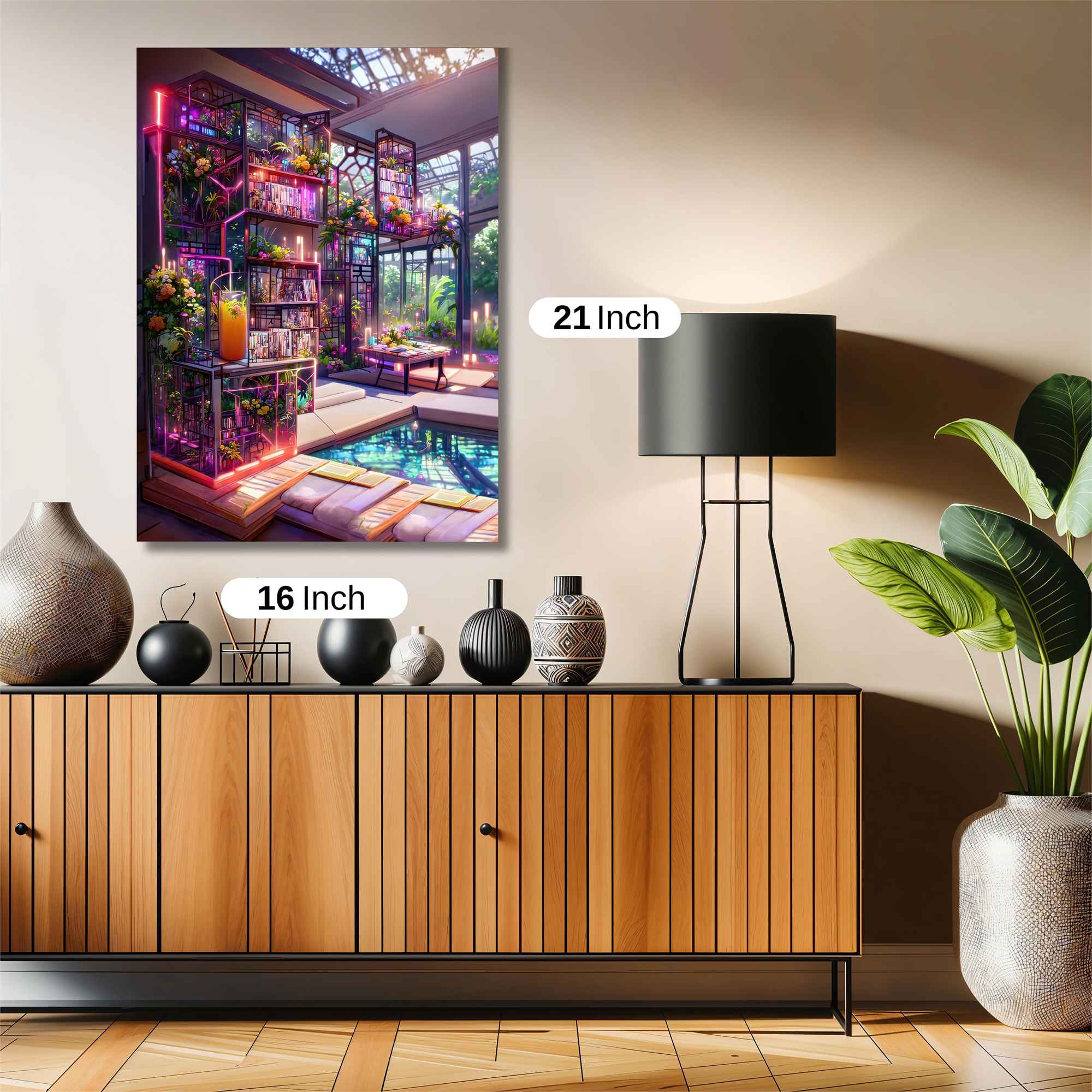 Botanical Bliss Safe Wall Magnetic / M