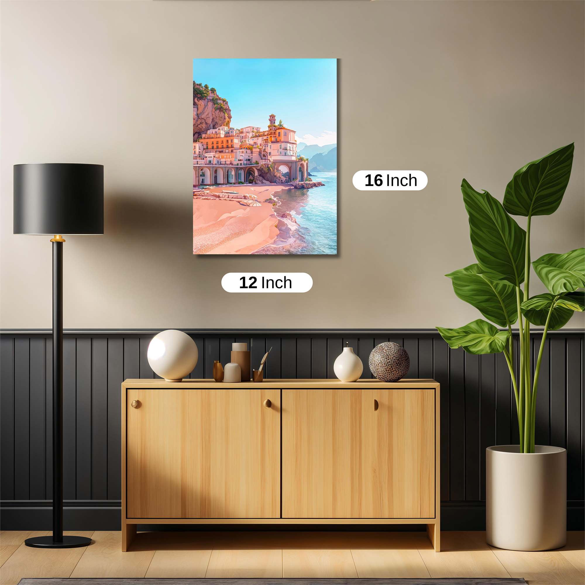 Positano Serenity Safe Wall Magnetic / M