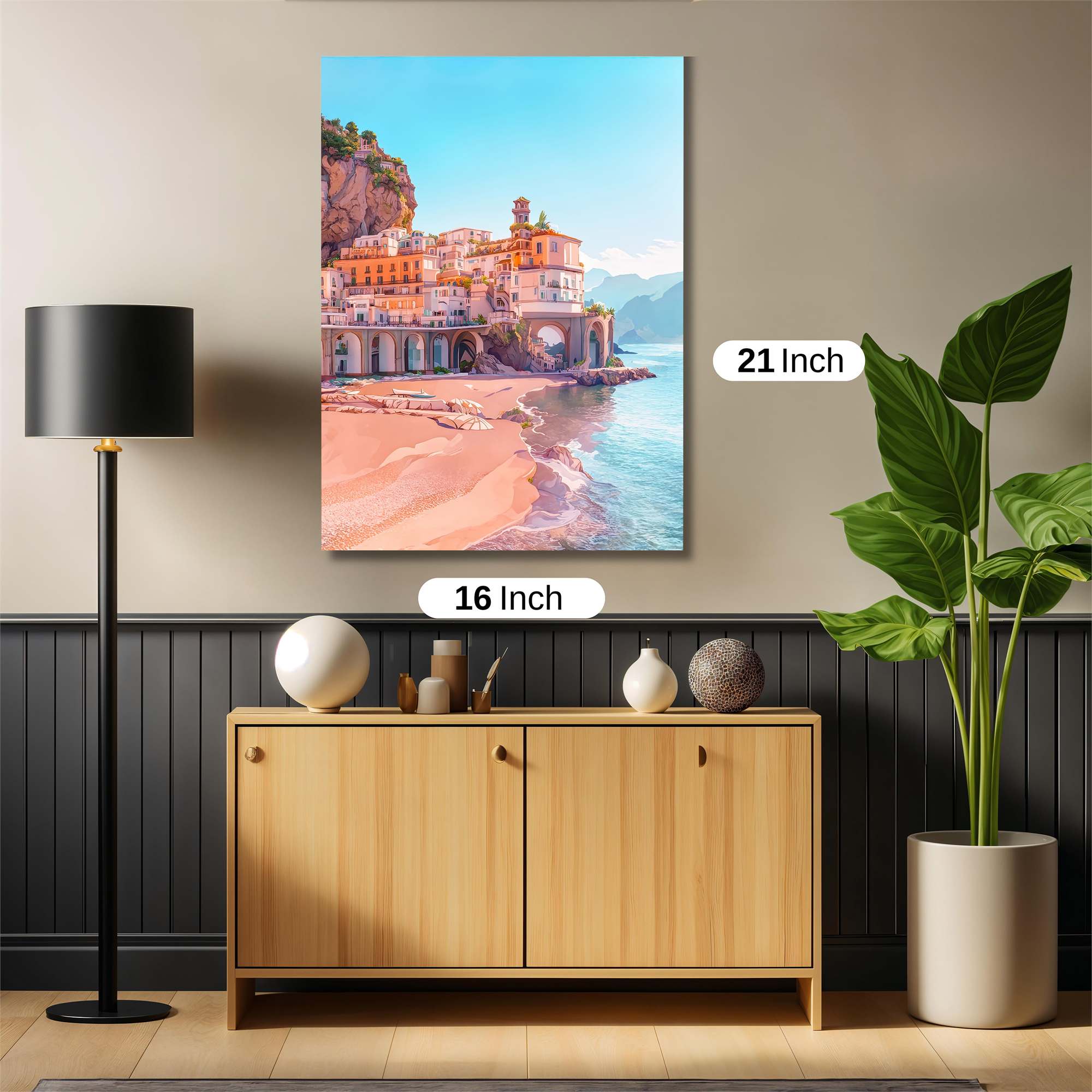Positano Serenity Safe Wall Magnetic / M