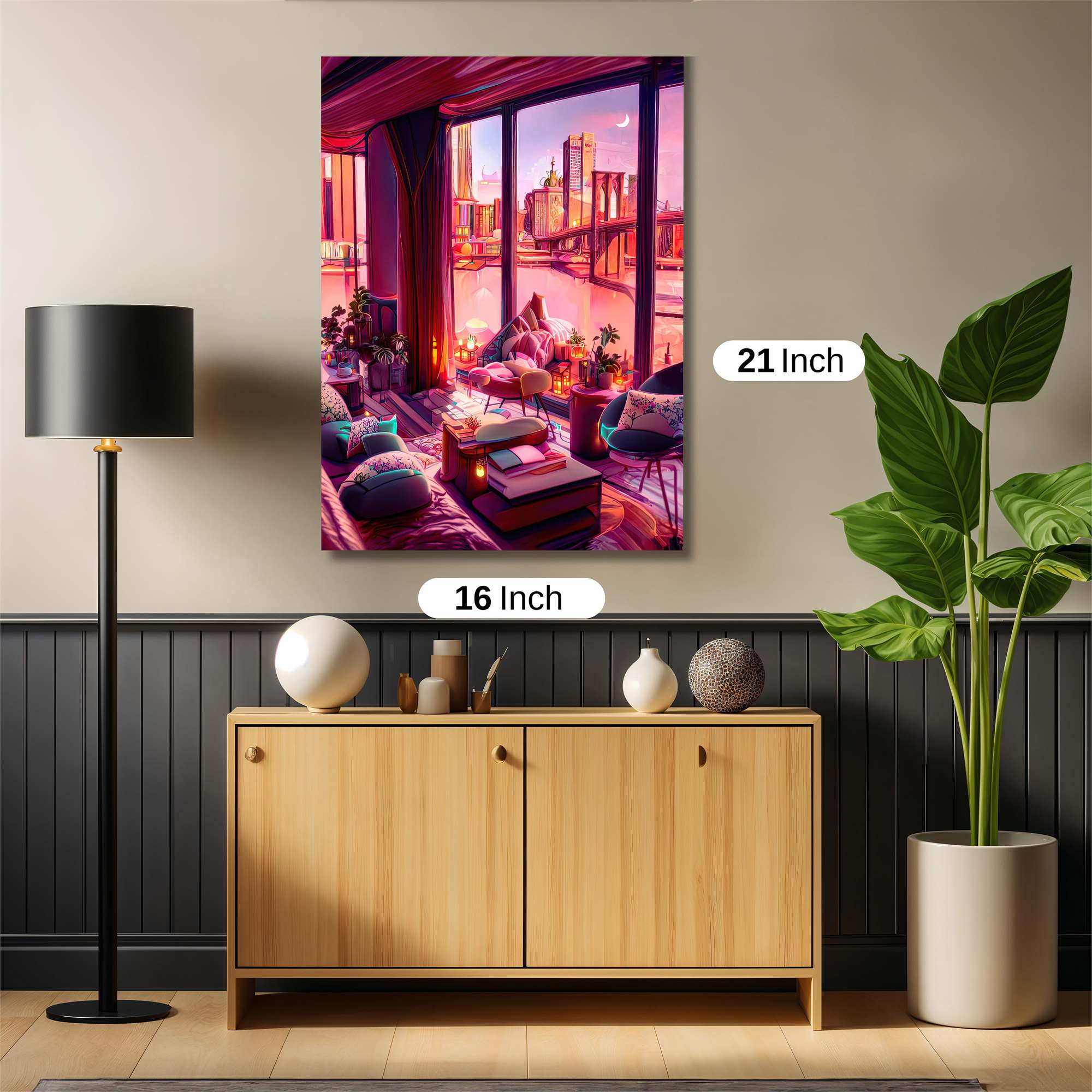 Brooklyn Serenity Safe Wall Magnetic / M