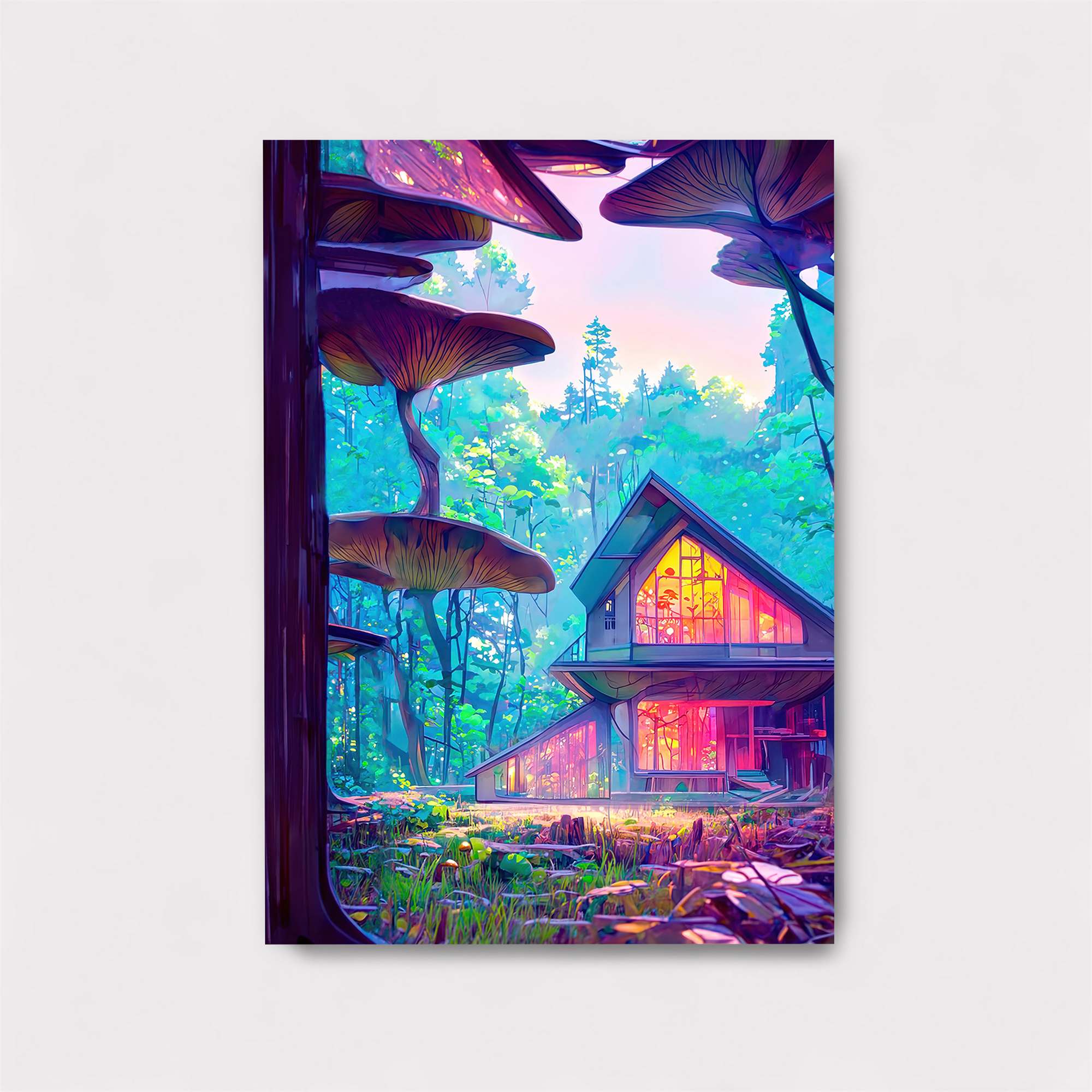 Mushroom Serenity Safe Wall Magnetic / M