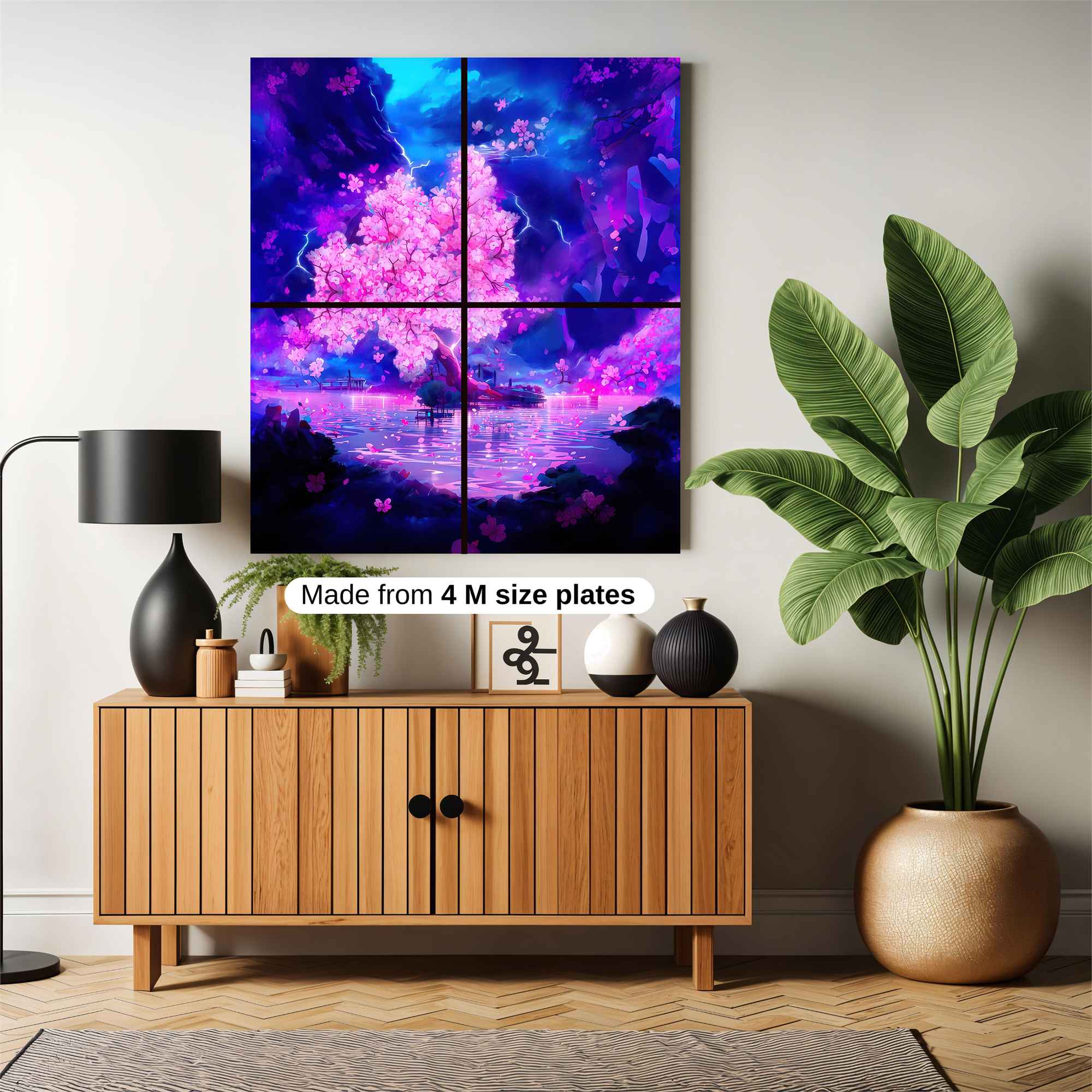 Sakura Serenity Safe Wall Magnetic / M