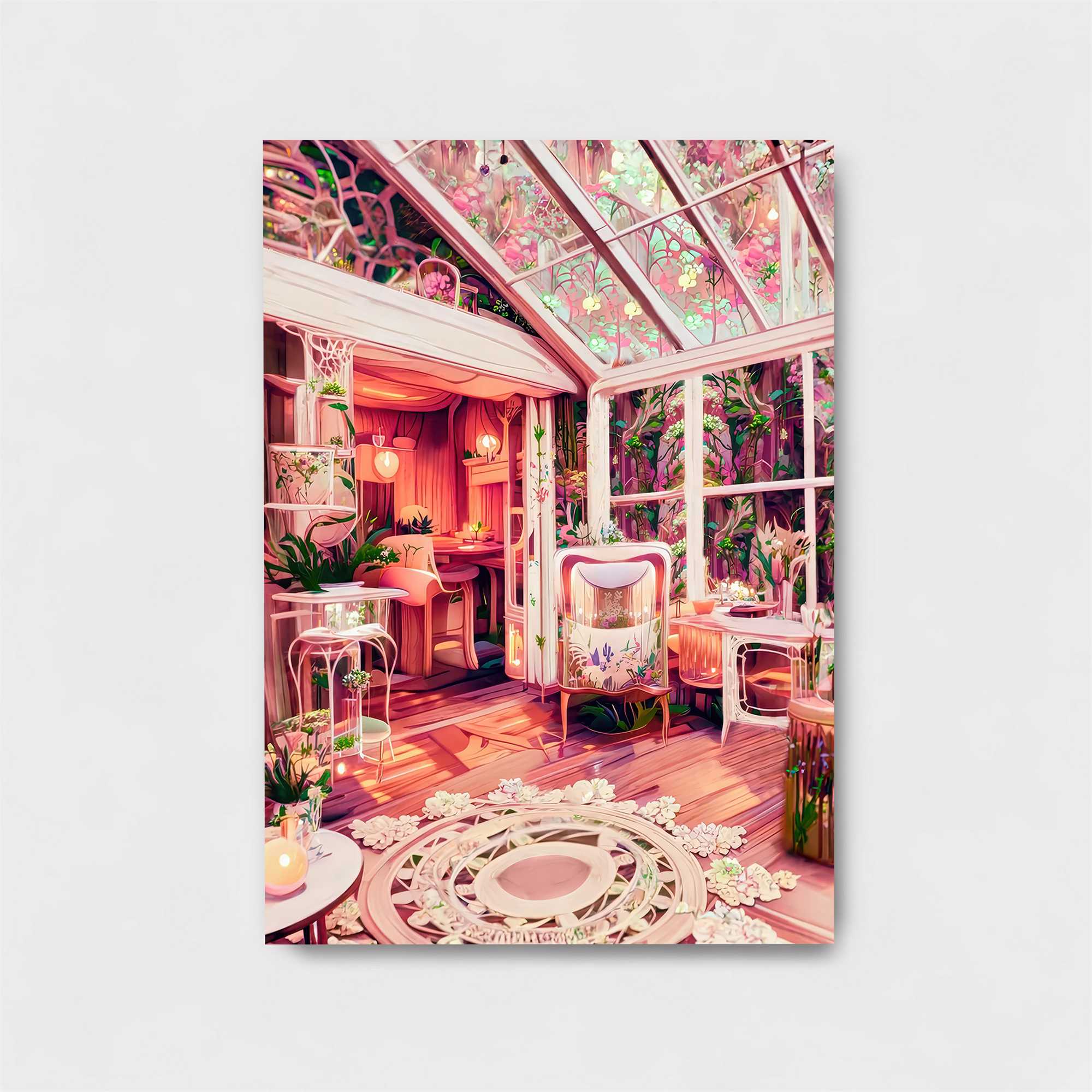 Floral Haven Safe Wall Magnetic / M