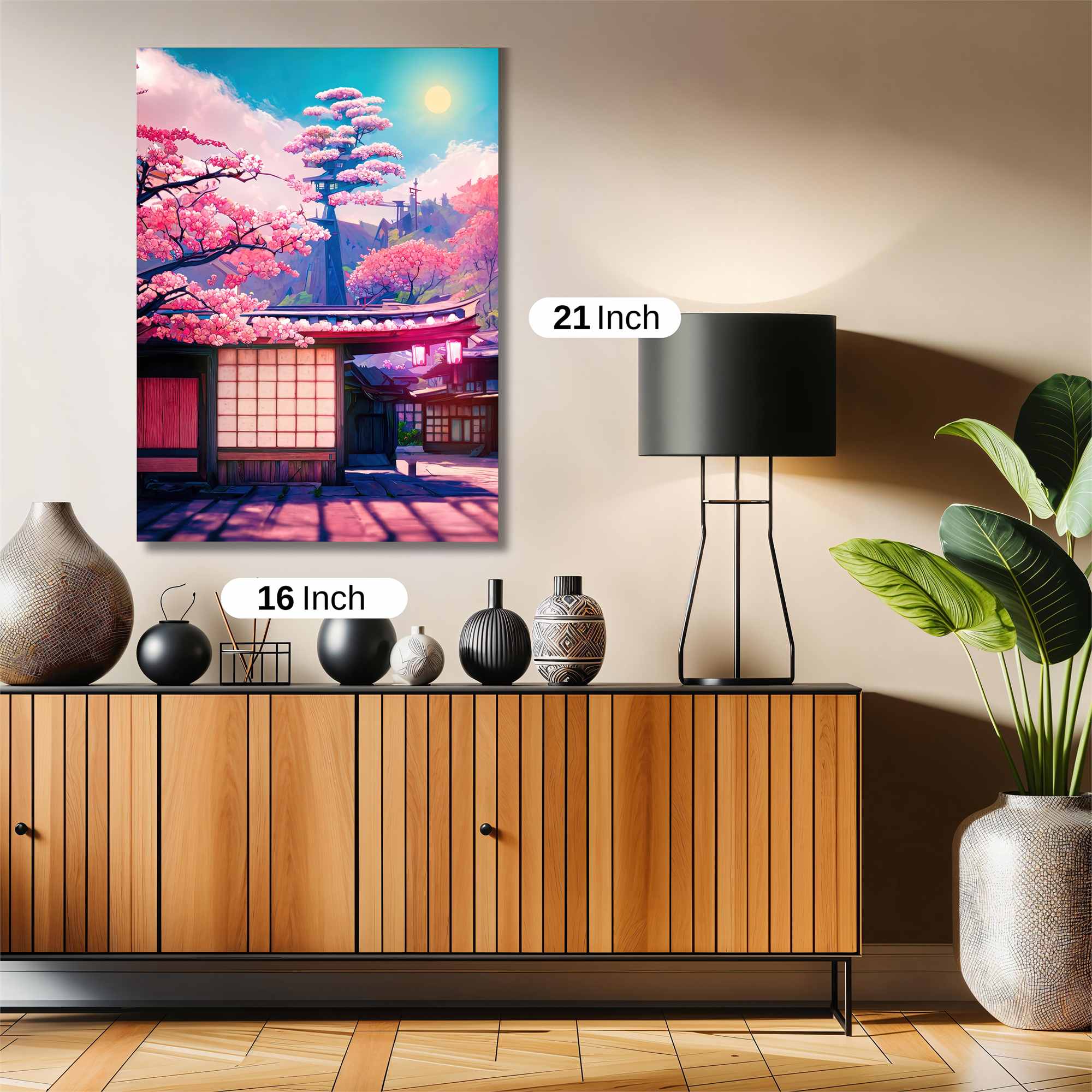 Sakura Serenity Safe Wall Magnetic / M