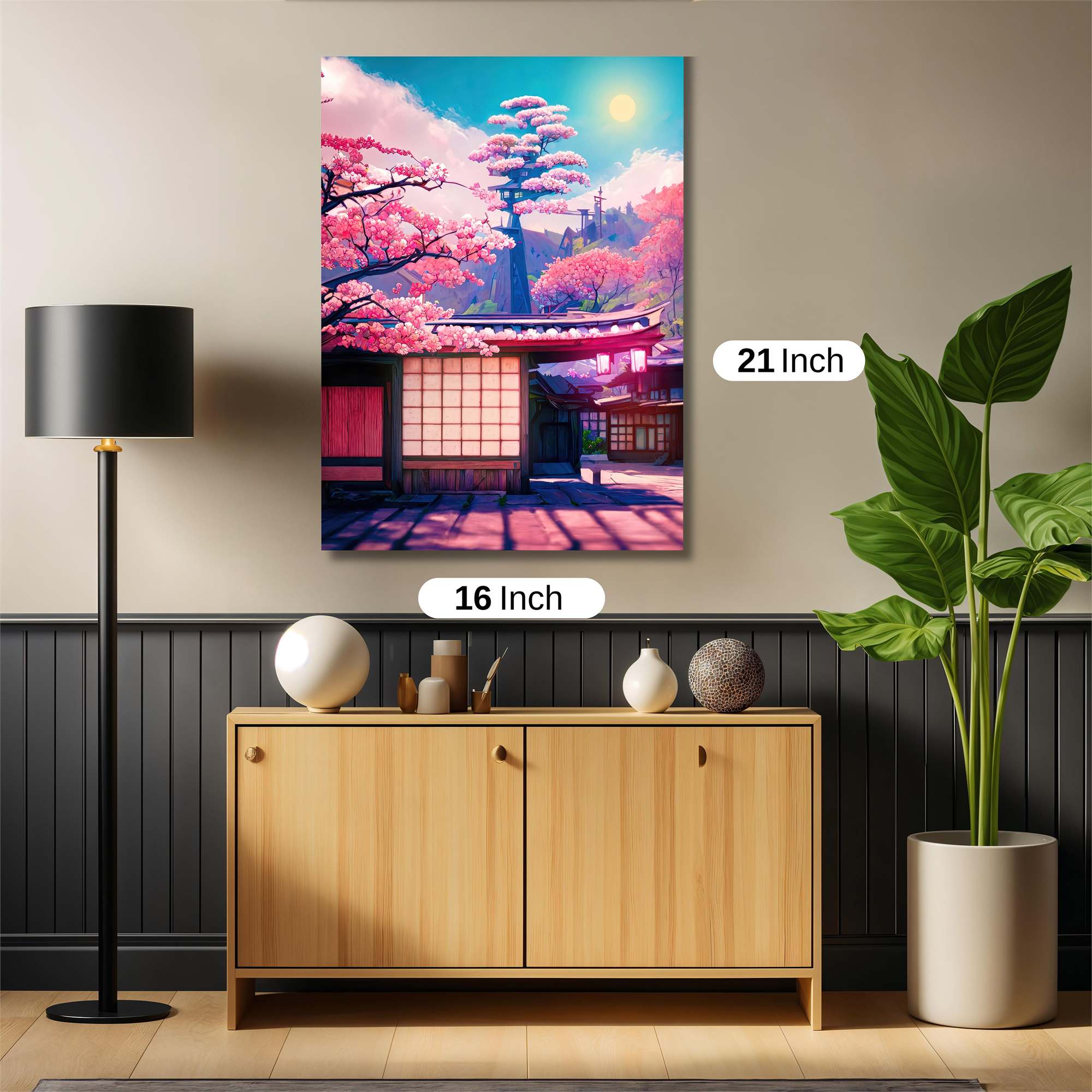 Sakura Serenity Safe Wall Magnetic / M