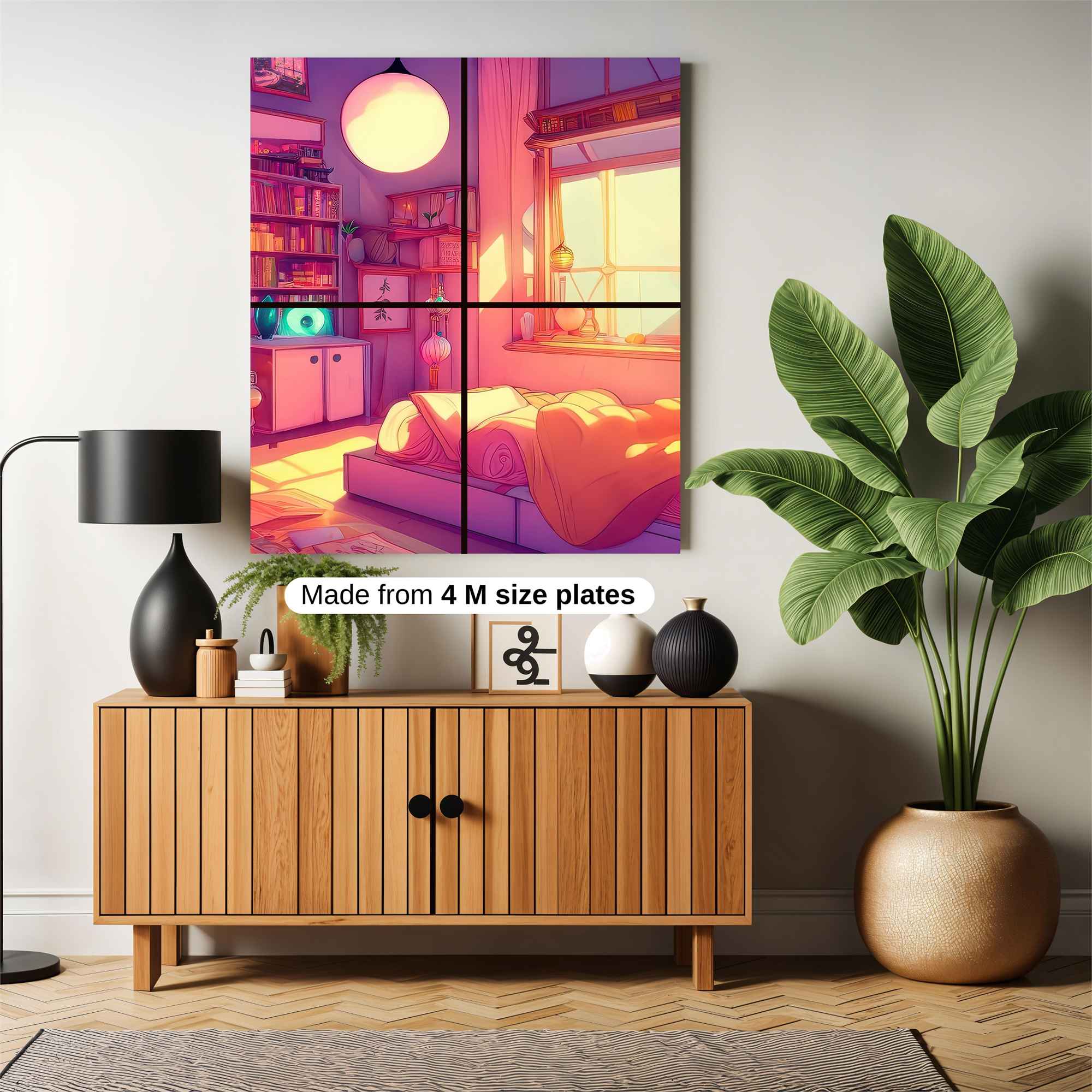 Sunrise Serenity Safe Wall Magnetic / M