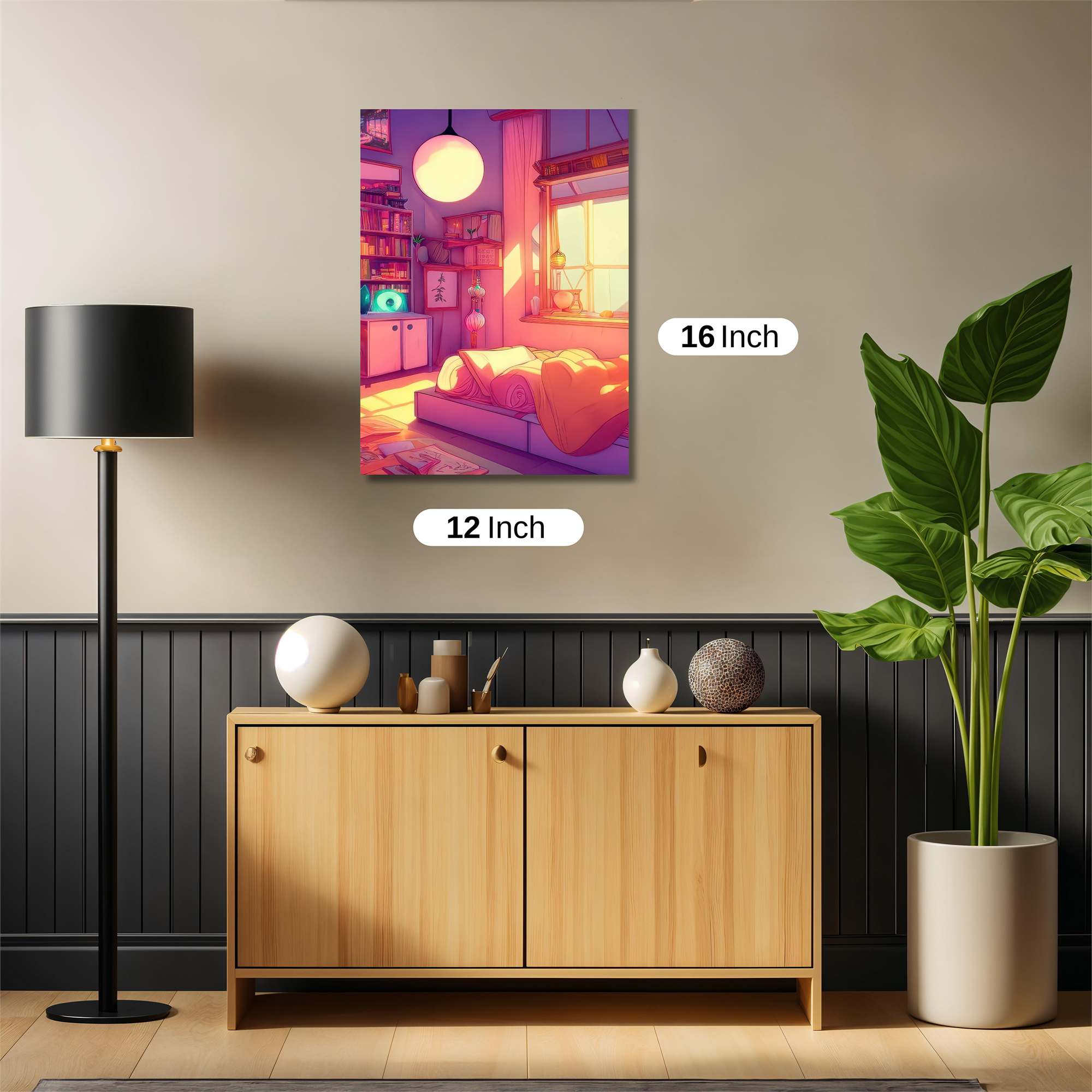 Sunrise Serenity Safe Wall Magnetic / M