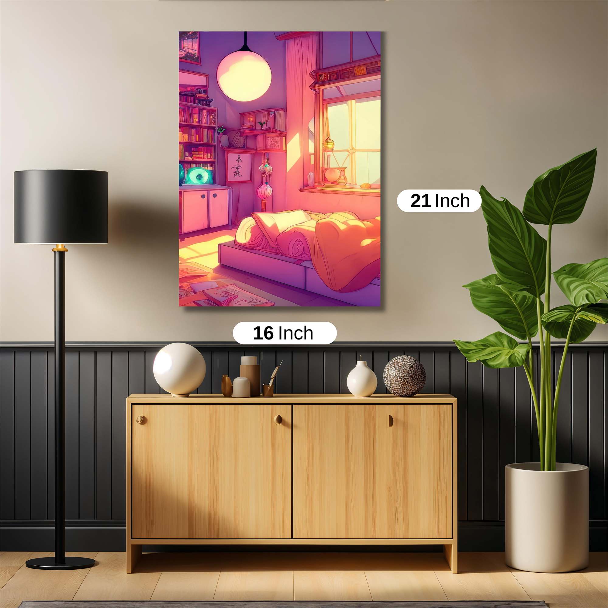 Sunrise Serenity Safe Wall Magnetic / M