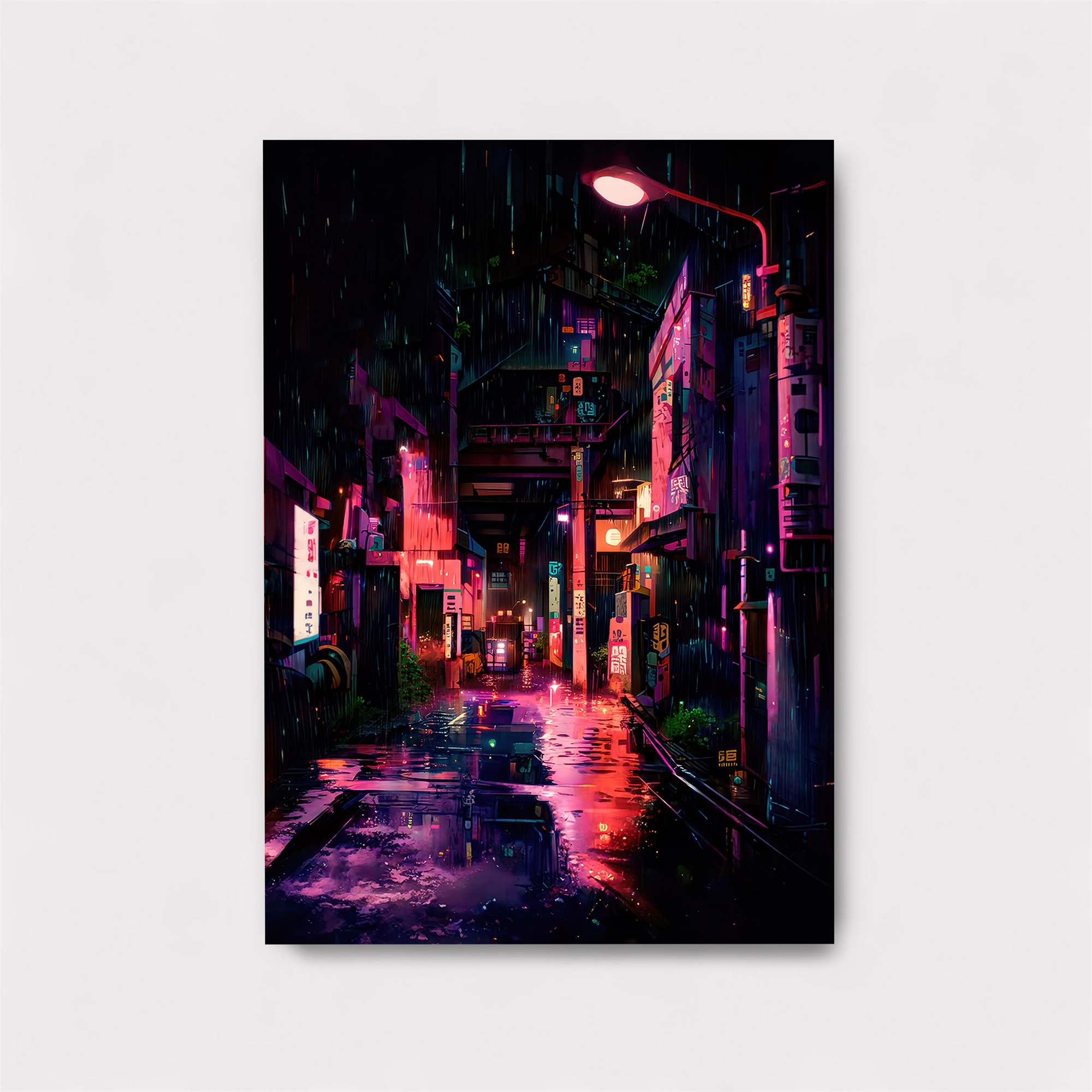 Neon Serenity Safe Wall Magnetic / M