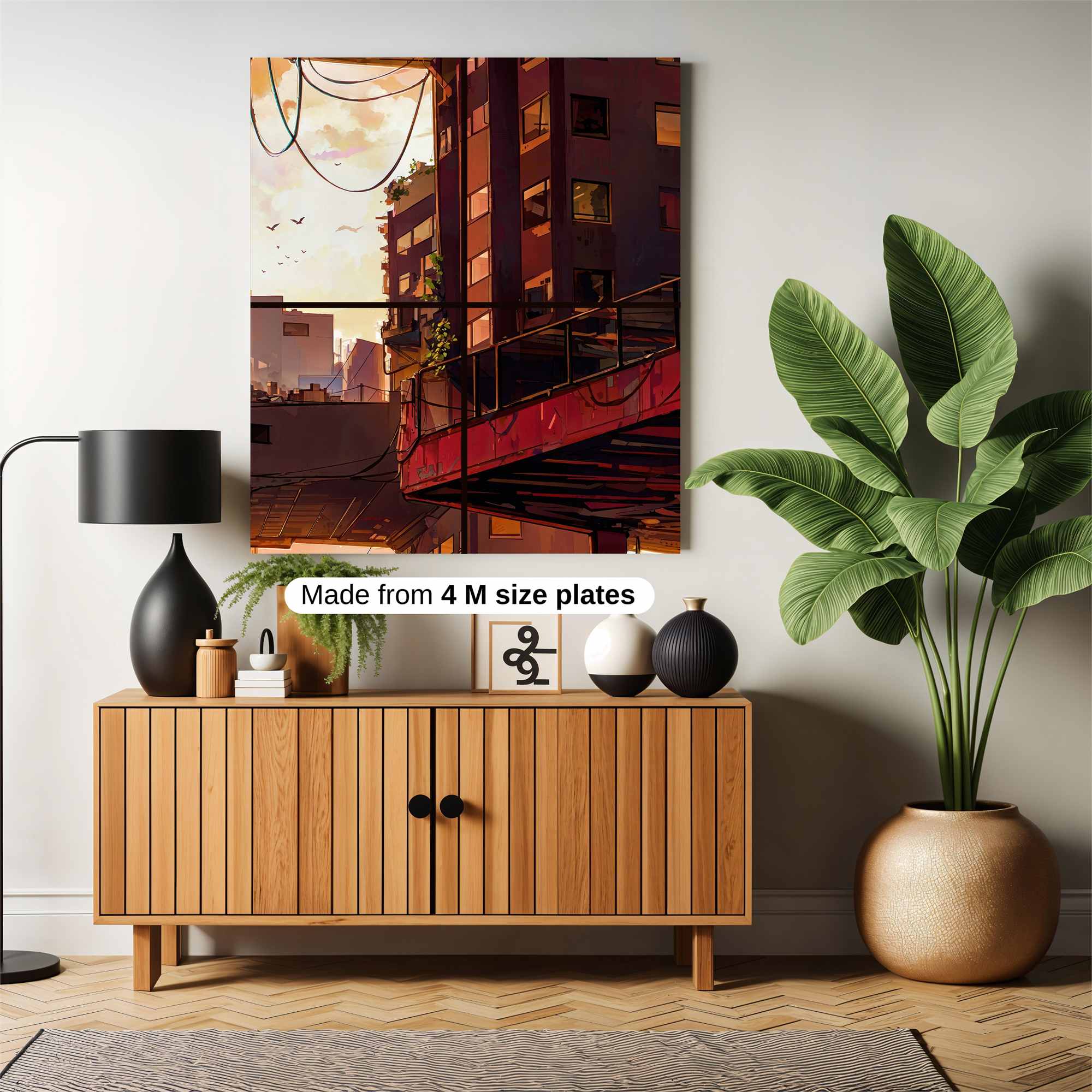 Cyber Serenity Safe Wall Magnetic / M