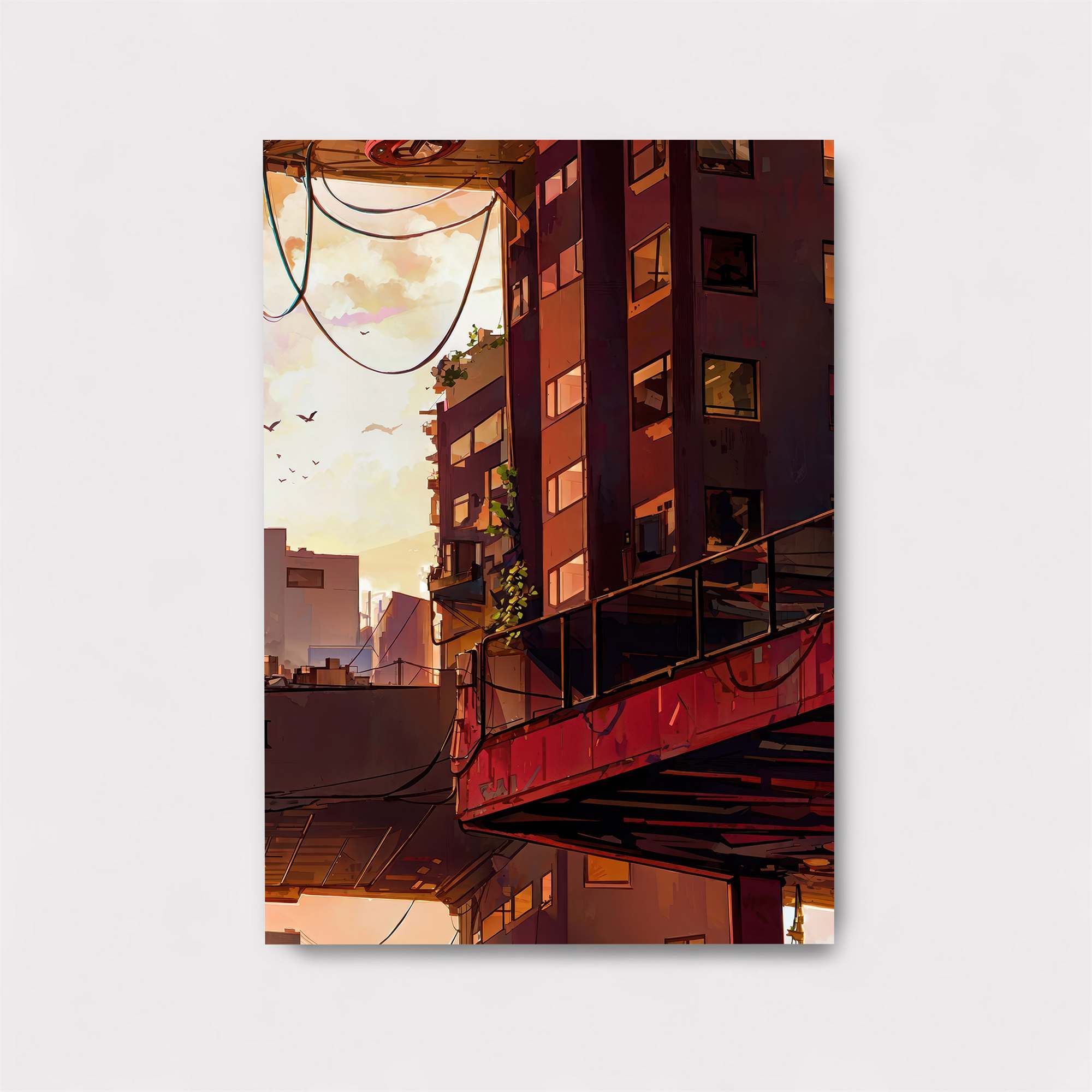 Cyber Serenity Safe Wall Magnetic / M