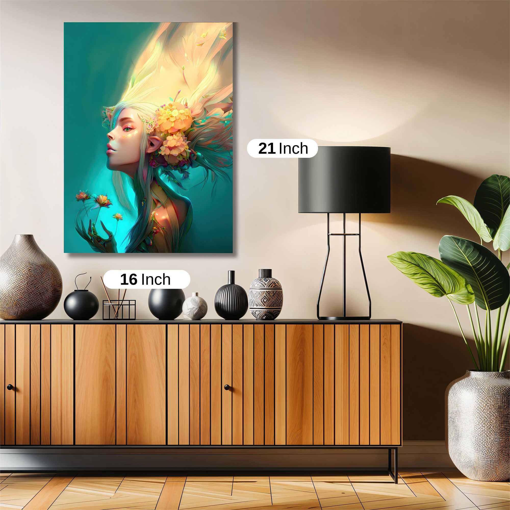 Flower Whisper Safe Wall Magnetic / M