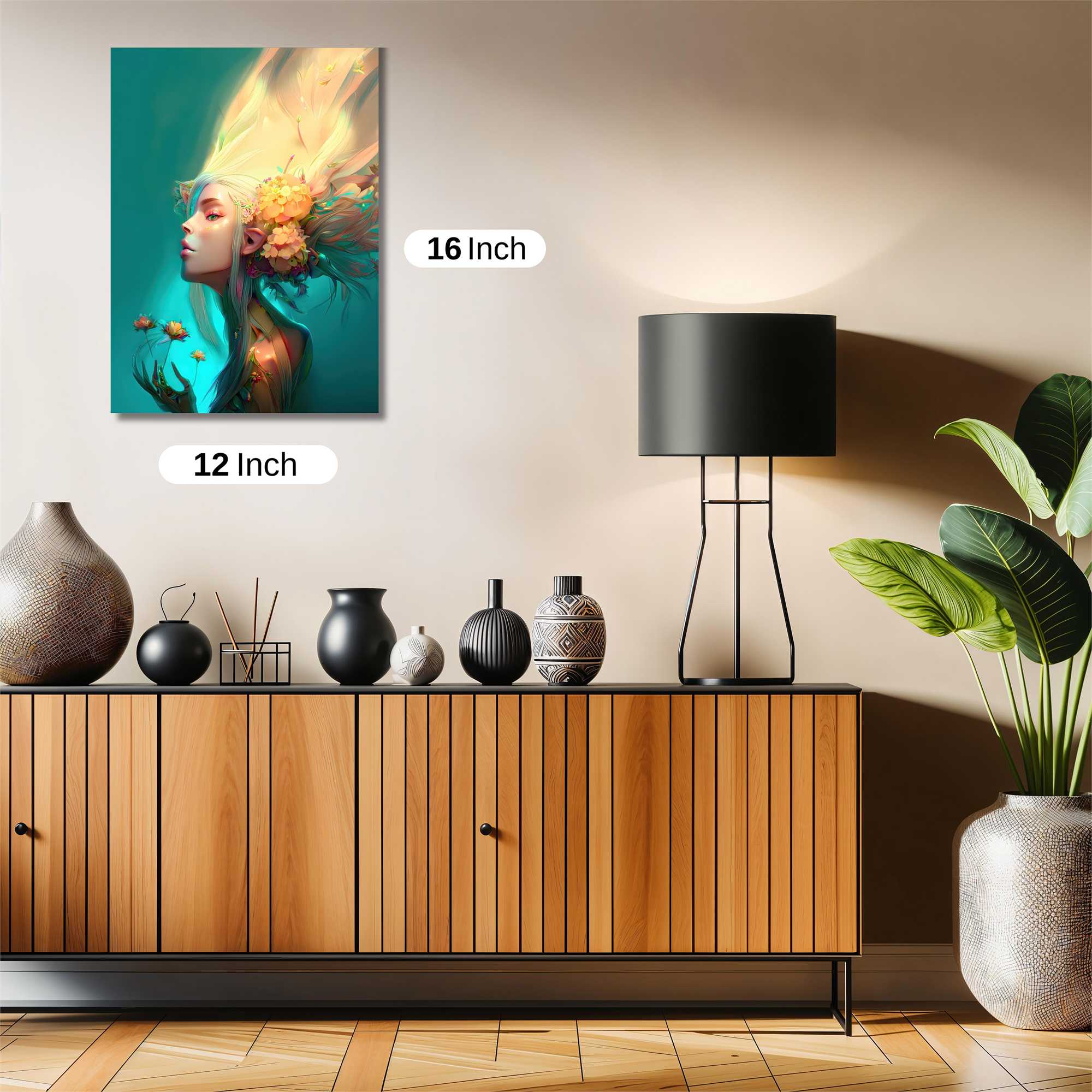 Flower Whisper Safe Wall Magnetic / M