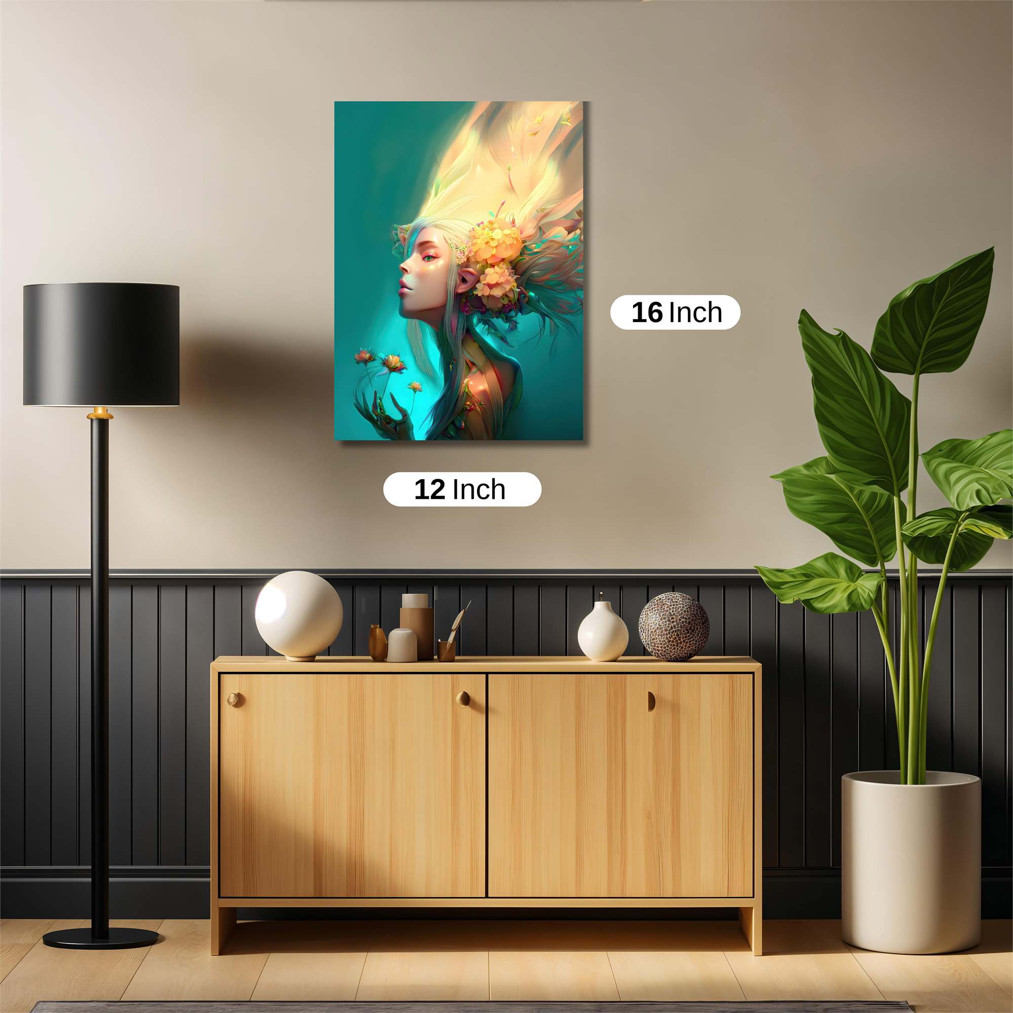 Flower Whisper Safe Wall Magnetic / M