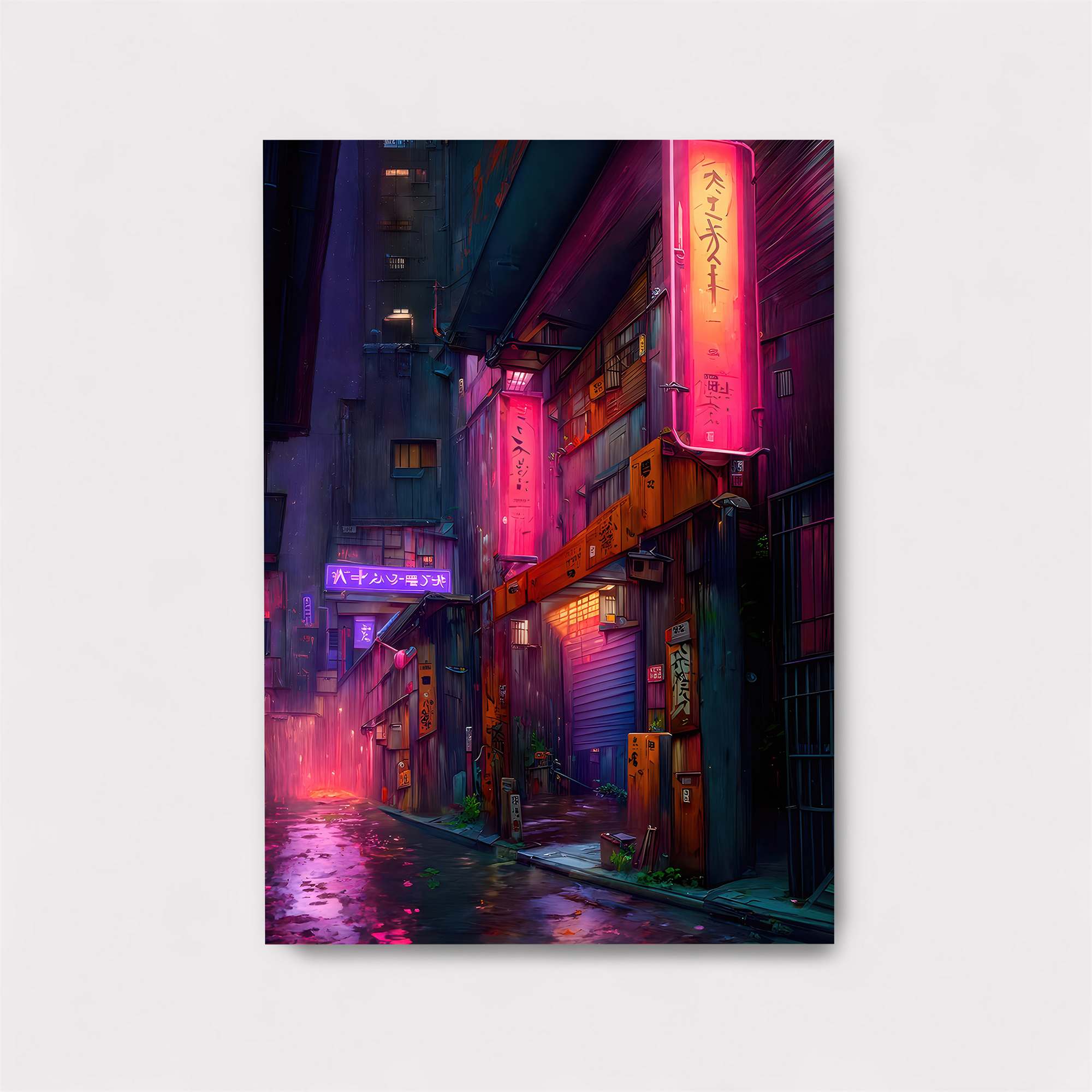 Neon Serenity Safe Wall Magnetic / M