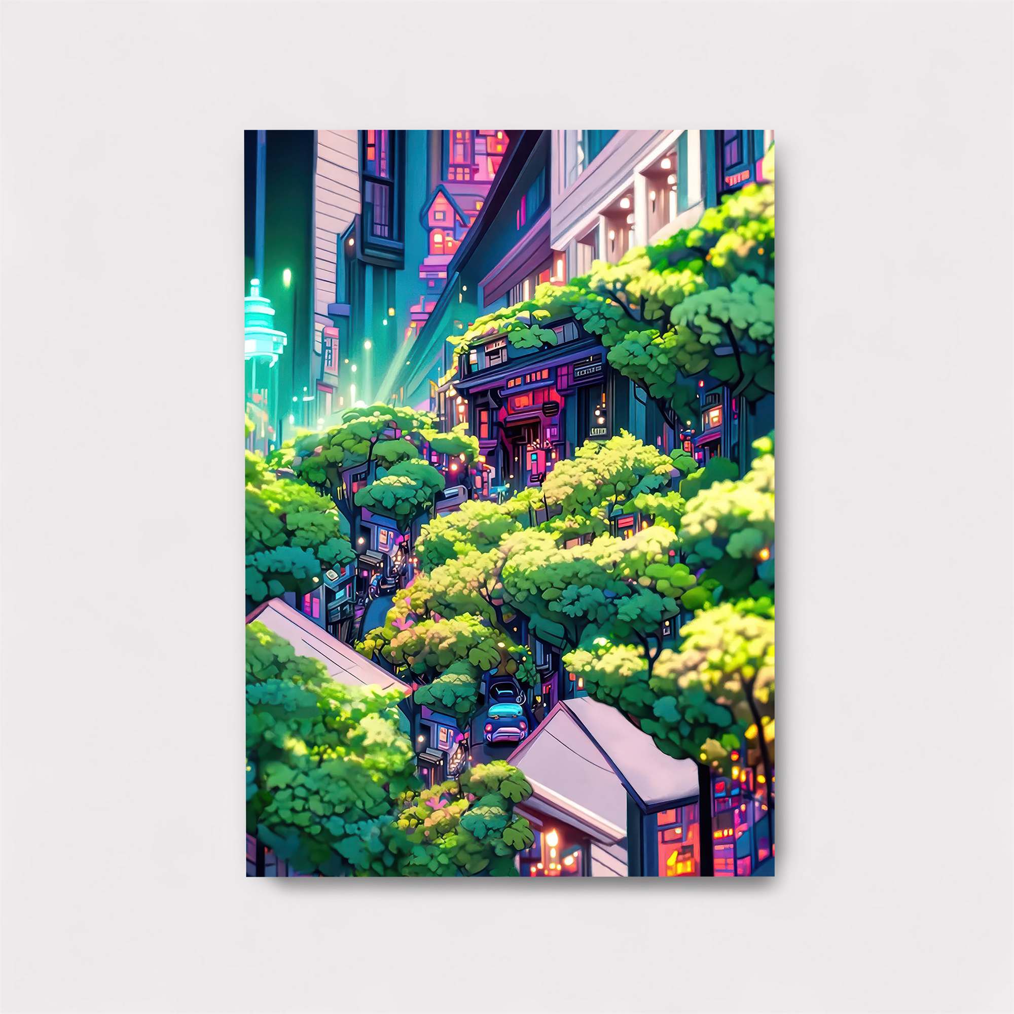 Neon Oasis Safe Wall Magnetic / M