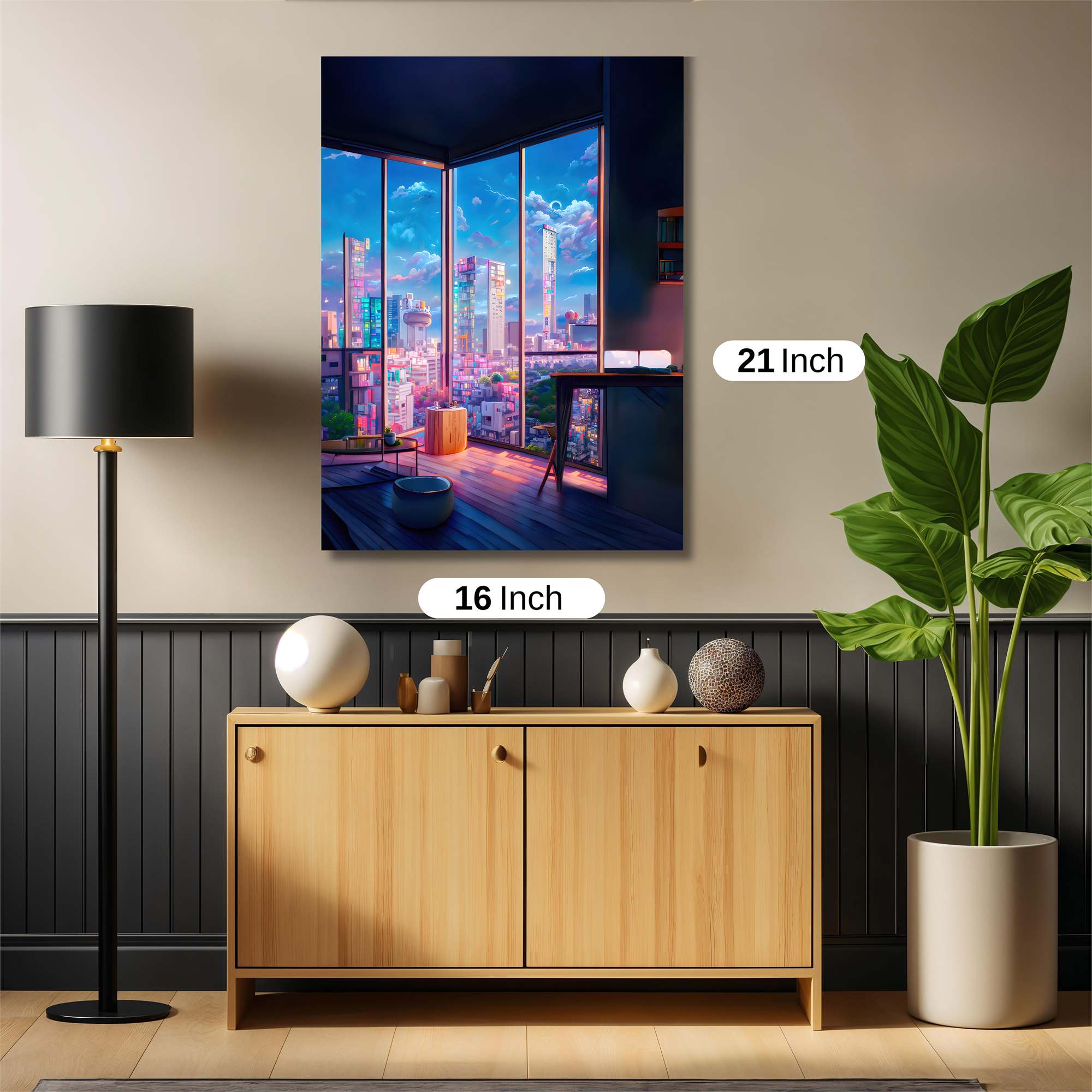 Tokyo Tranquil Safe Wall Magnetic / M