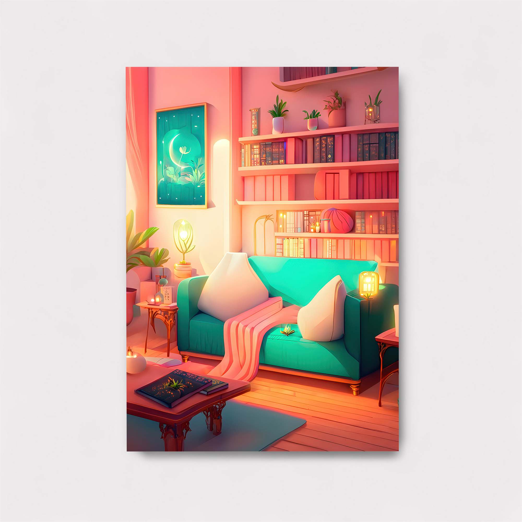 Moonlit Serenity Safe Wall Magnetic / M