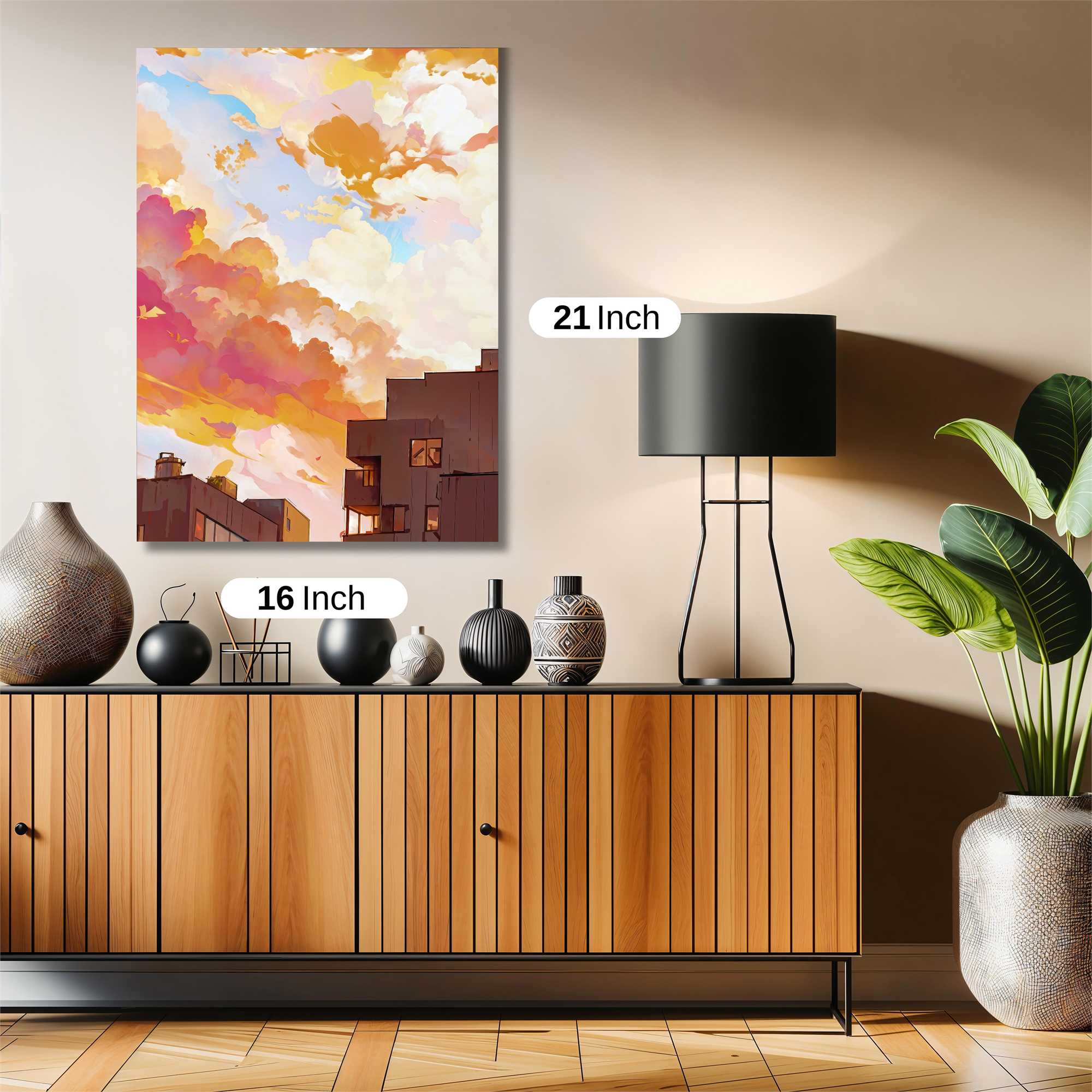 Sunset Serenity Safe Wall Magnetic / M