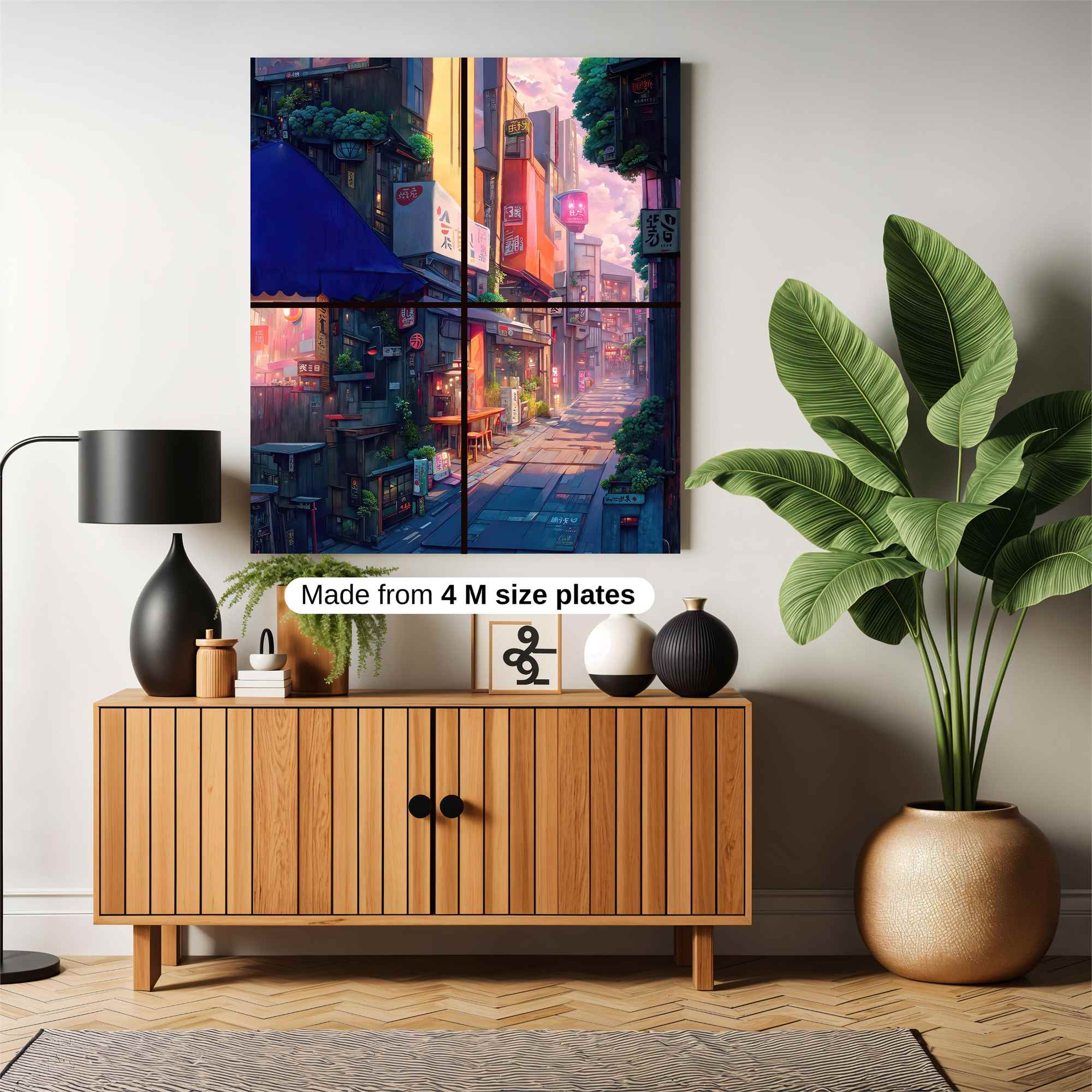 Tokyo Twilight Safe Wall Magnetic / M