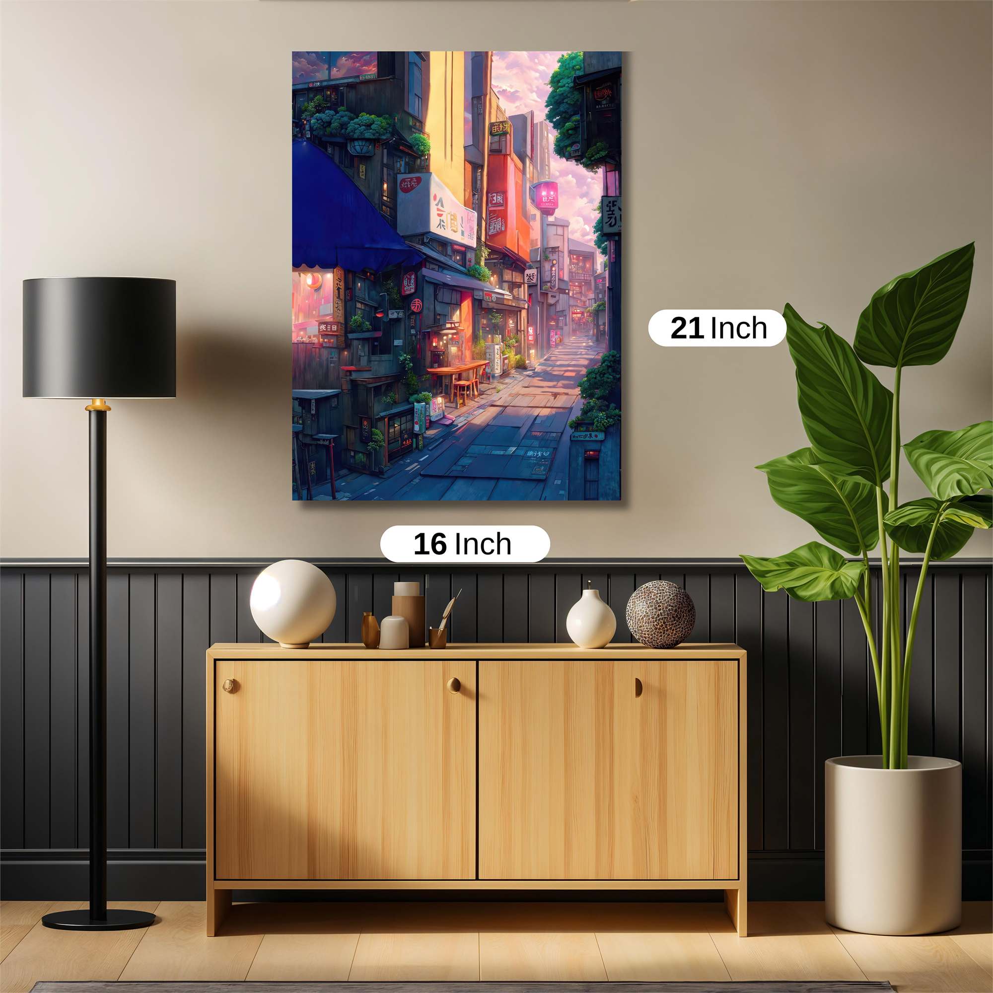 Tokyo Twilight Safe Wall Magnetic / M