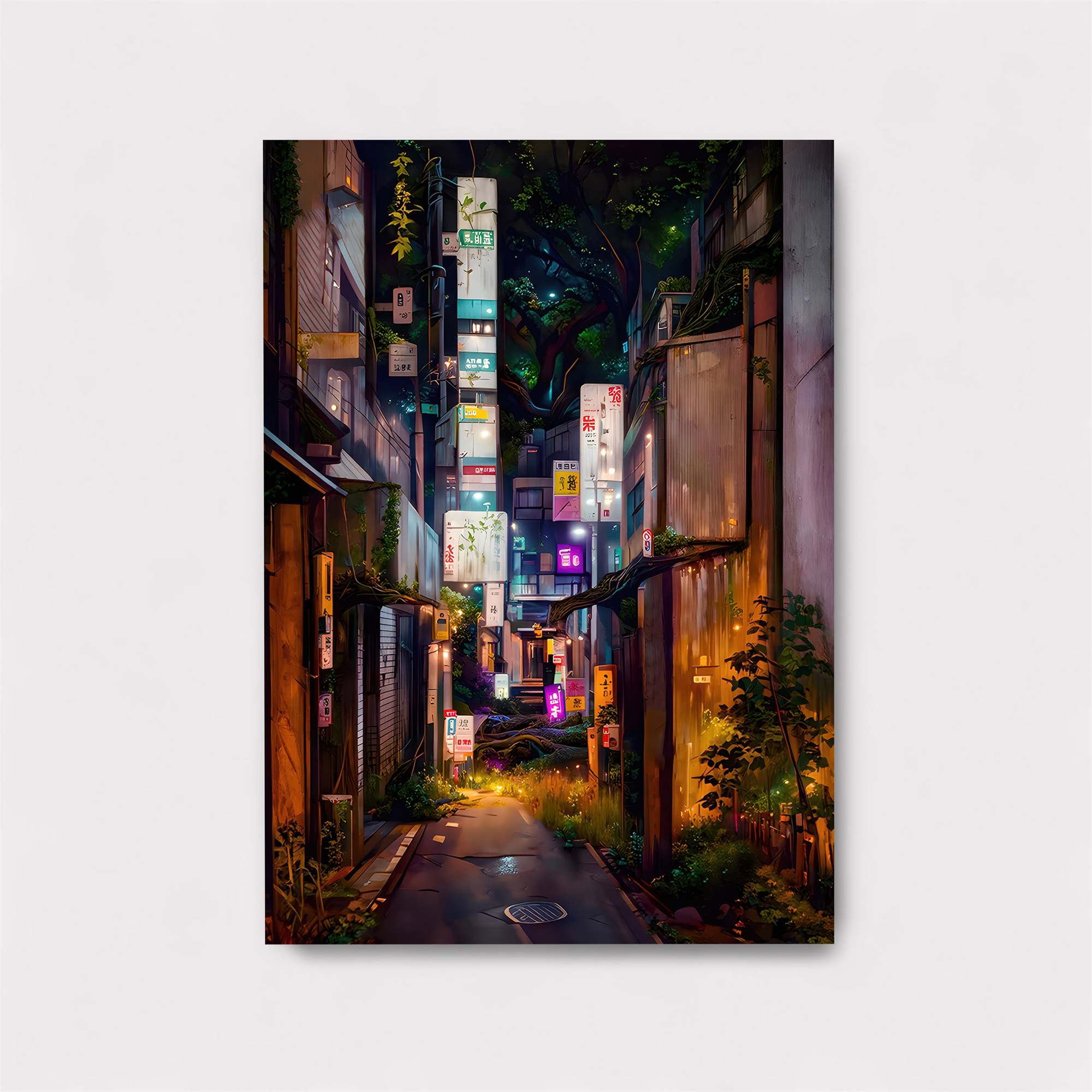 Neon Serenity Safe Wall Magnetic / M