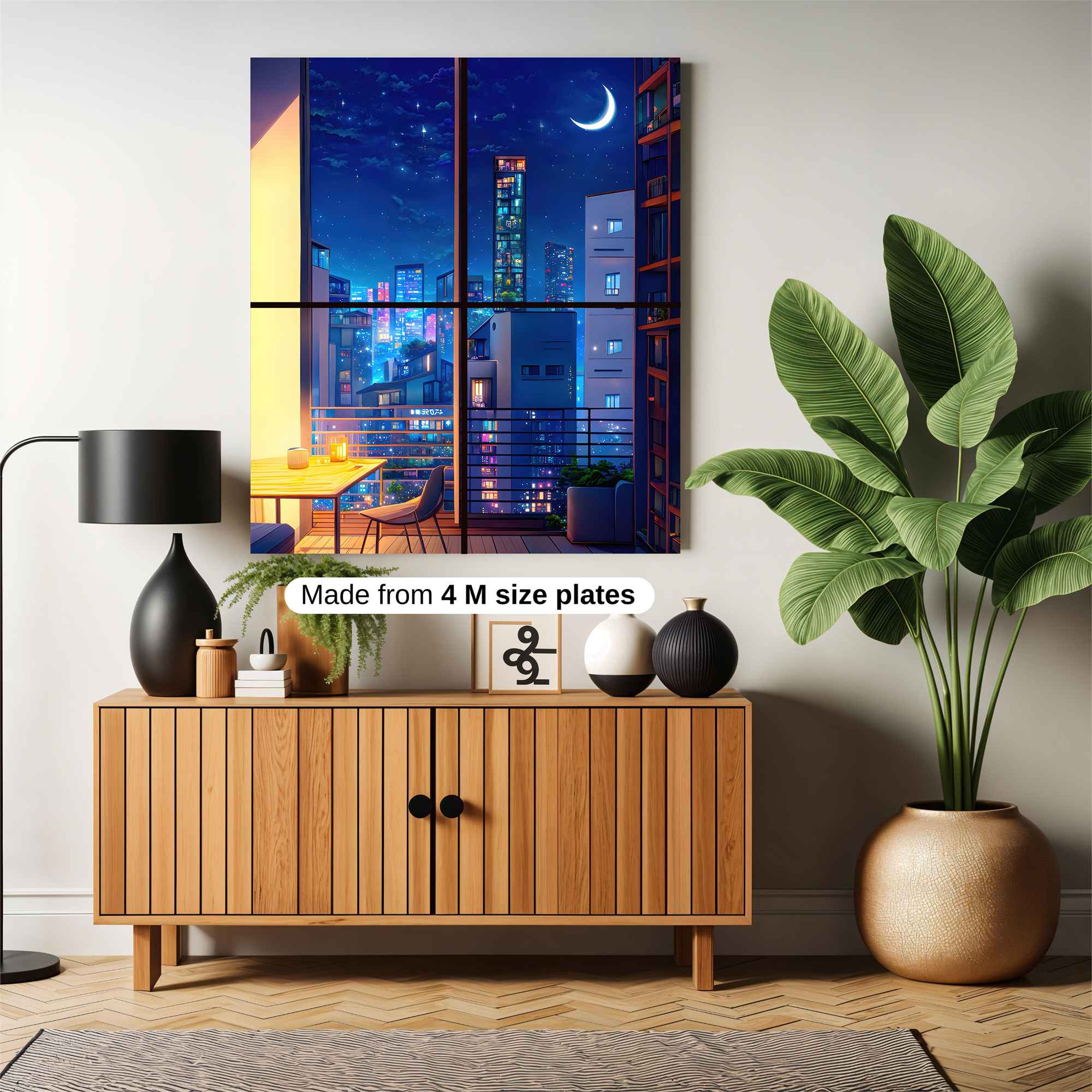 City Serenity Safe Wall Magnetic / M