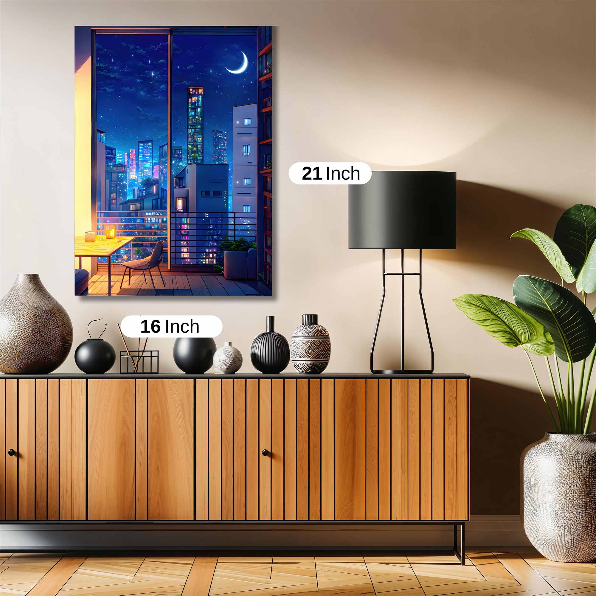 City Serenity Safe Wall Magnetic / M