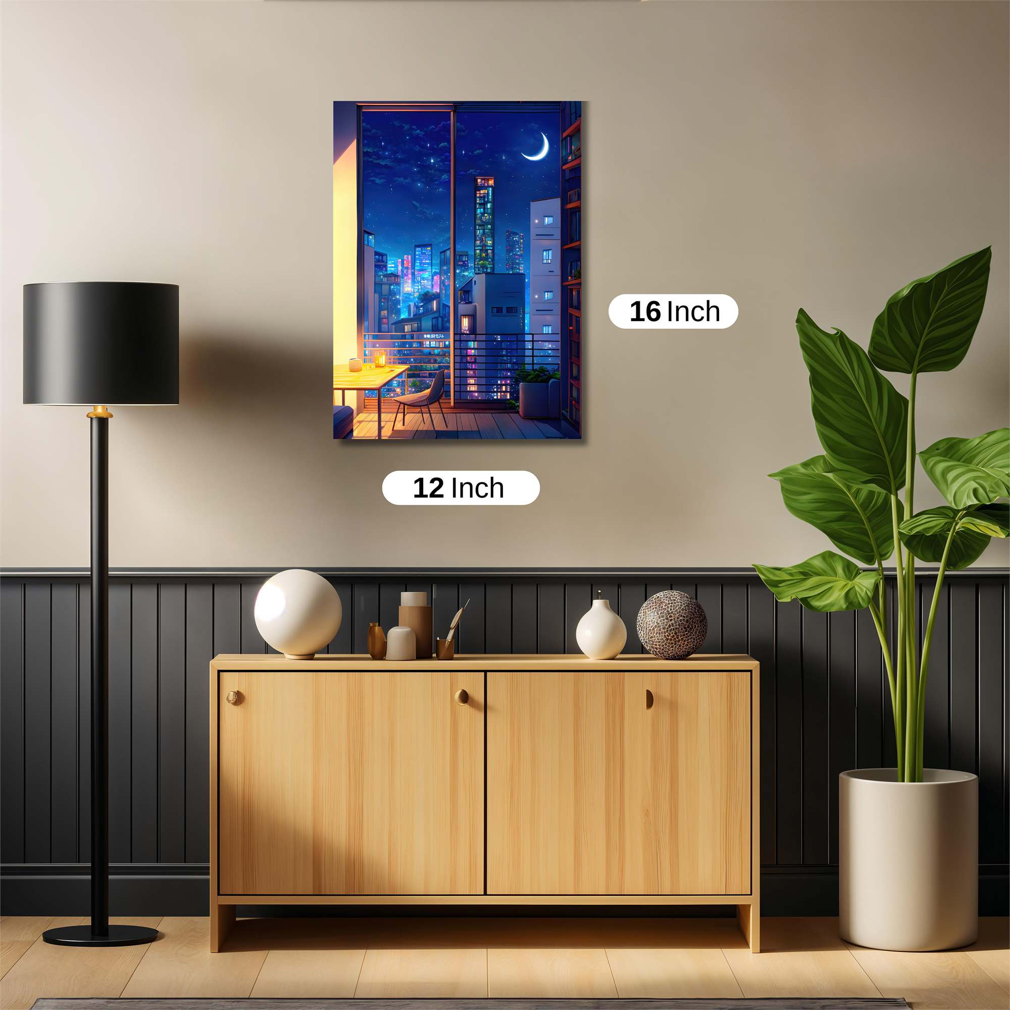 City Serenity Safe Wall Magnetic / M