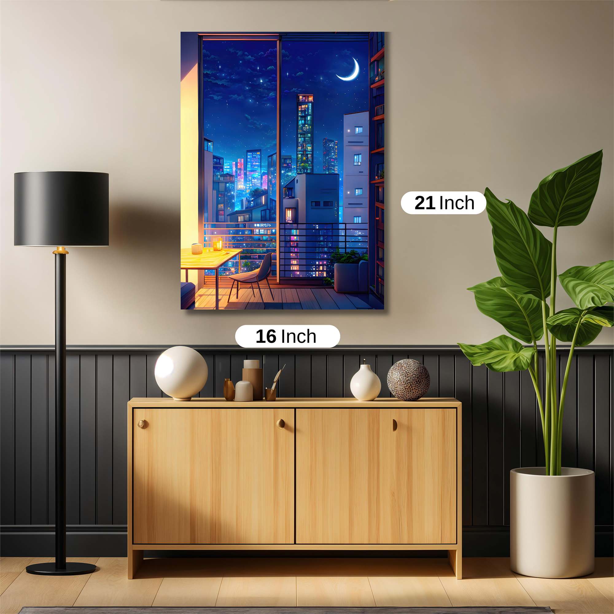 City Serenity Safe Wall Magnetic / M