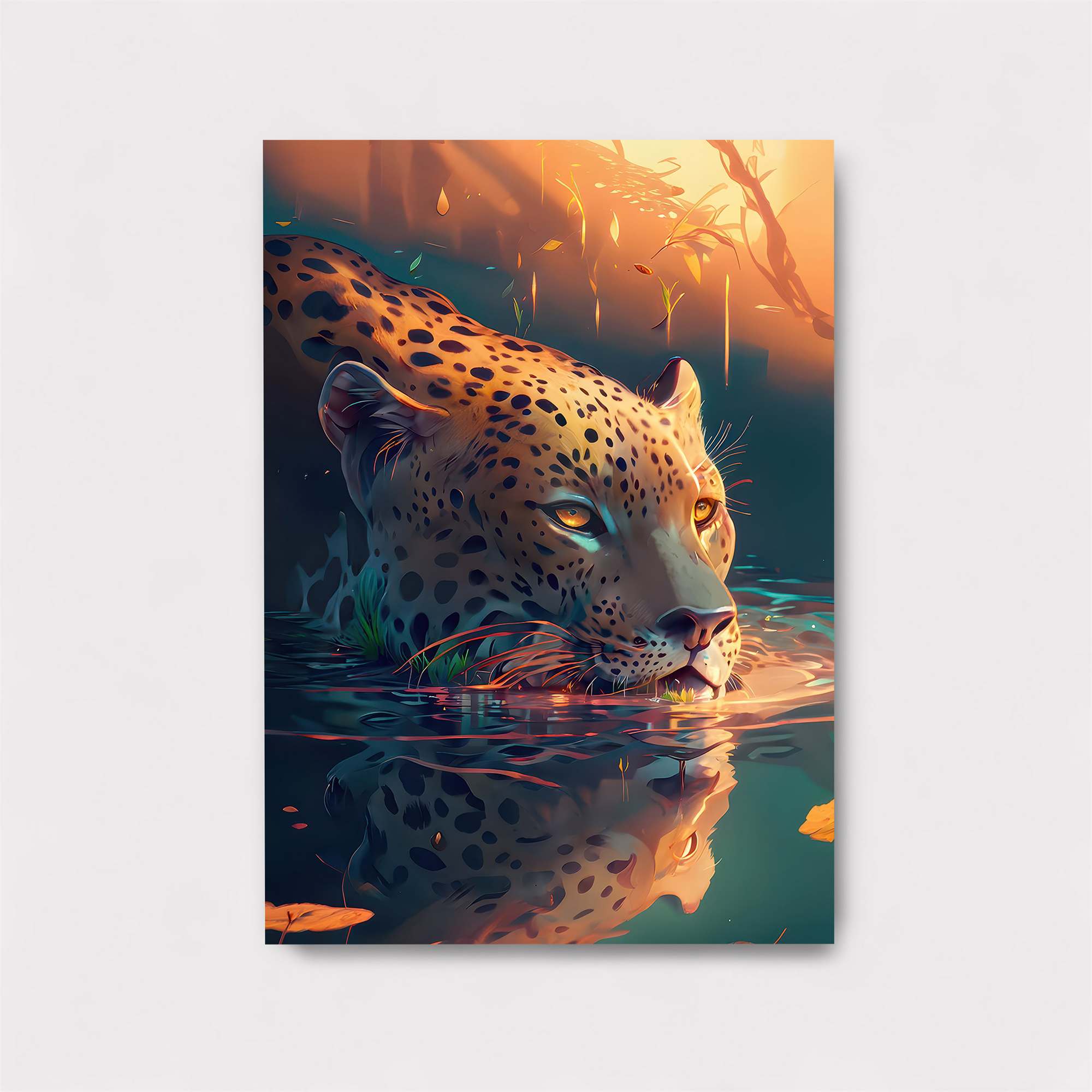 Leopard Serenity Safe Wall Magnetic / M