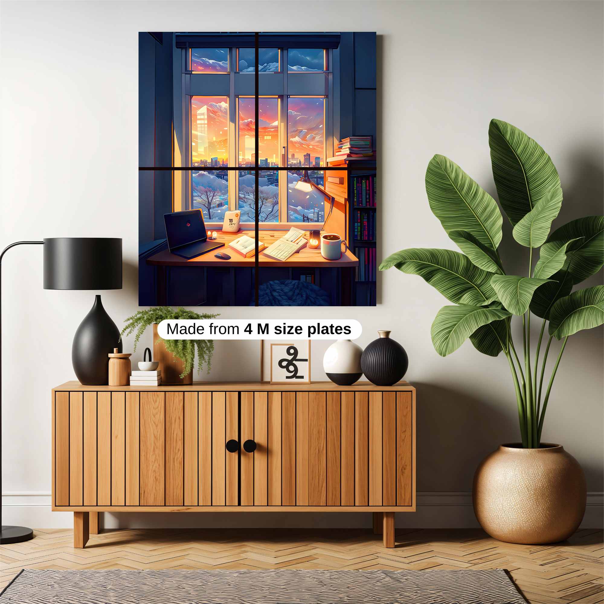 City Serenity Safe Wall Magnetic / M