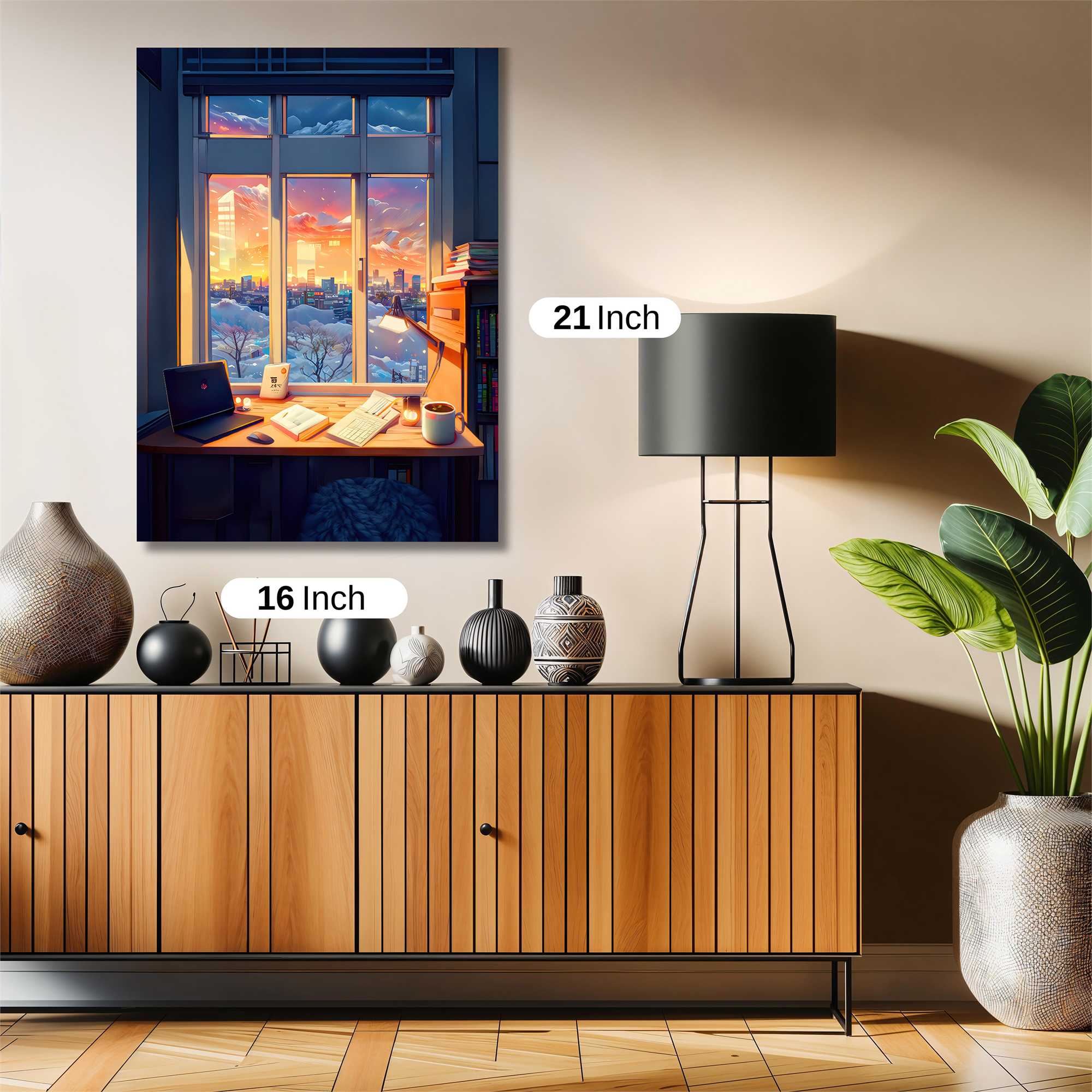 City Serenity Safe Wall Magnetic / M