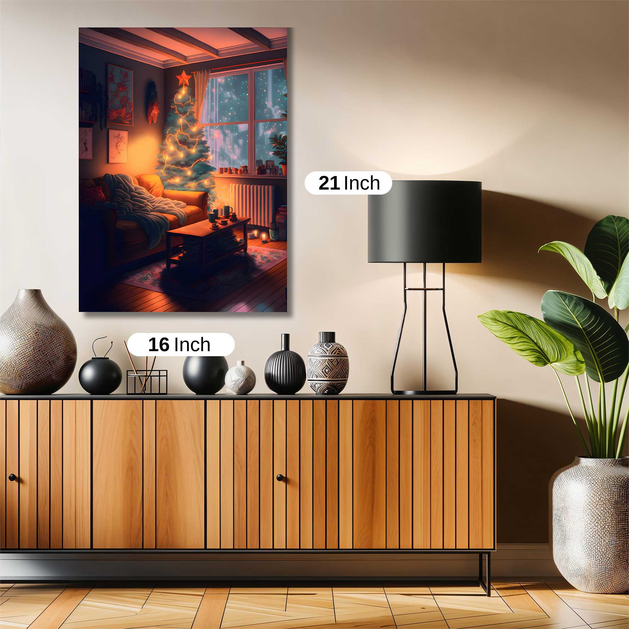 Christmas Cozy Safe Wall Magnetic / M