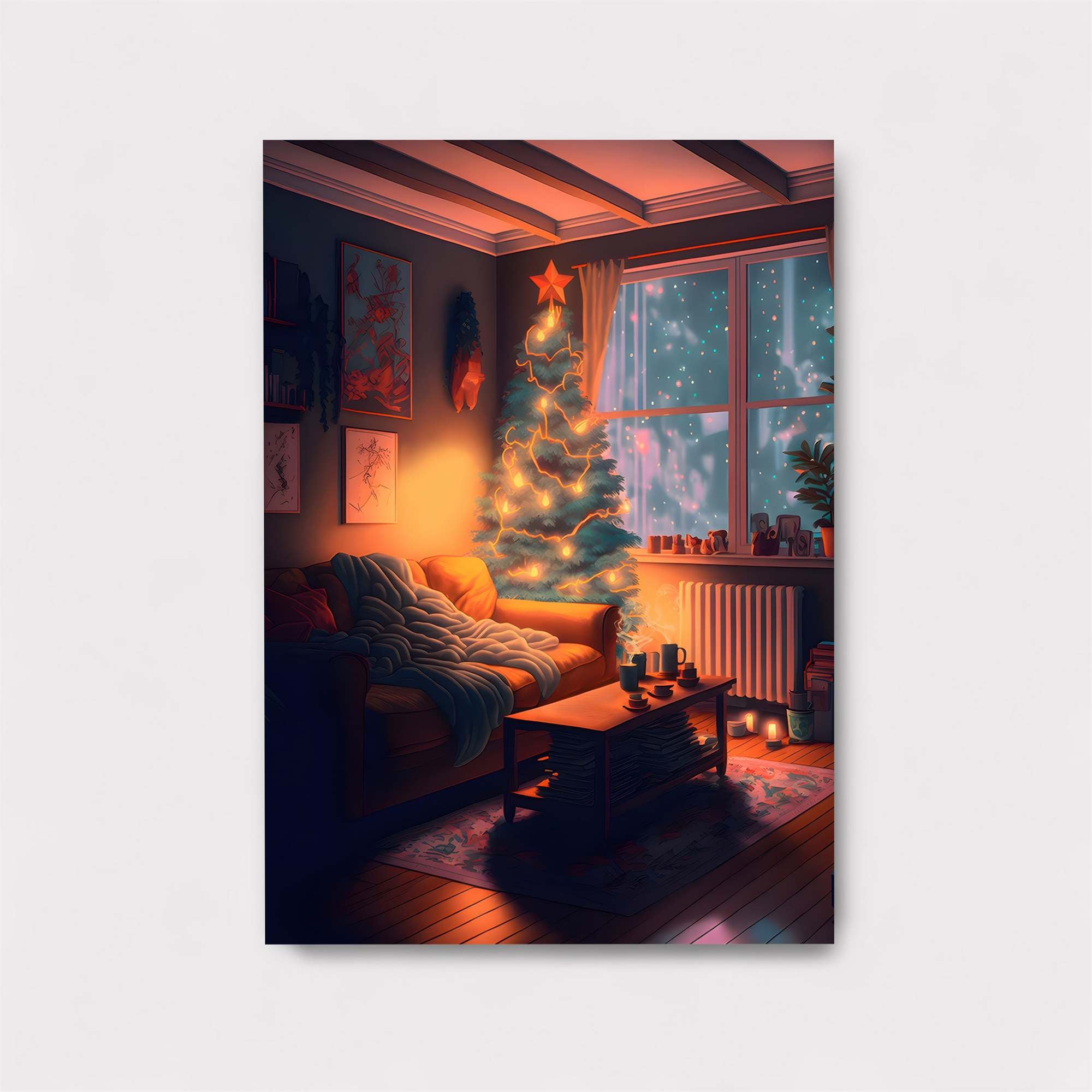 Christmas Cozy Safe Wall Magnetic / M