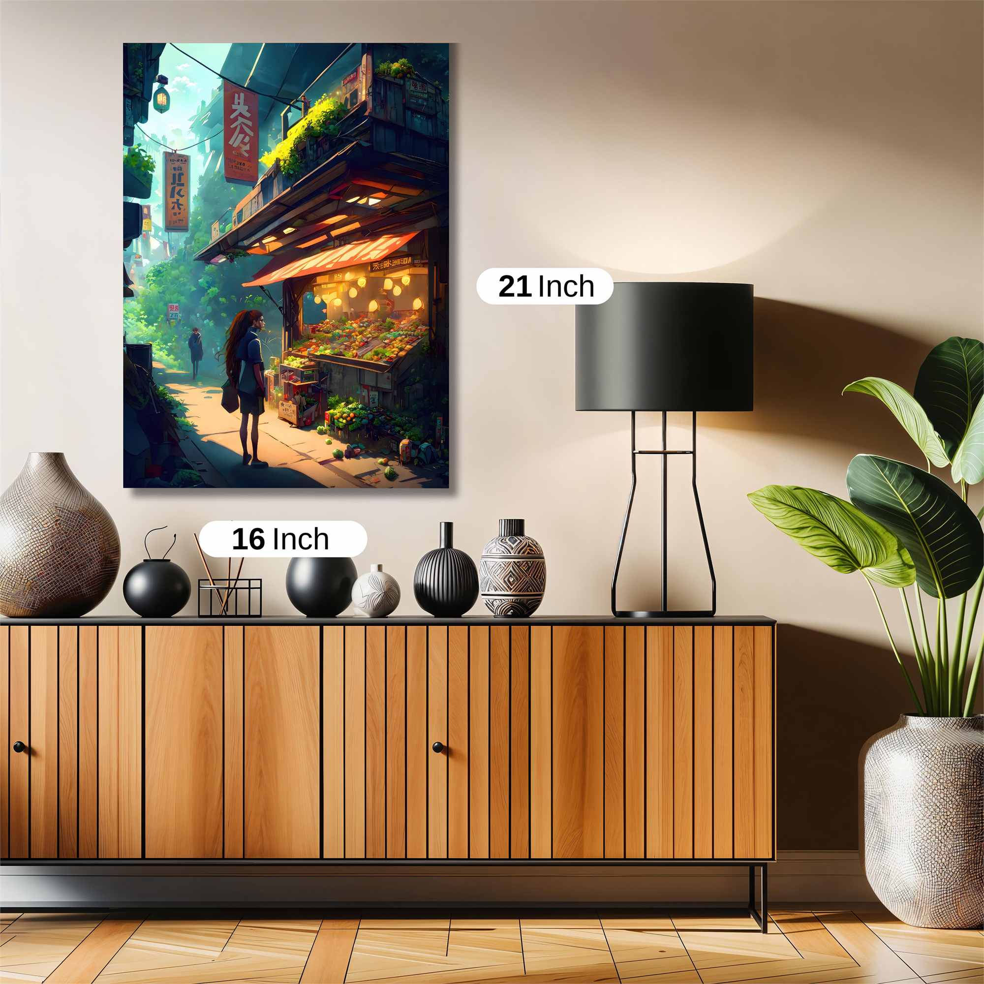 Neon Serenity Safe Wall Magnetic / M