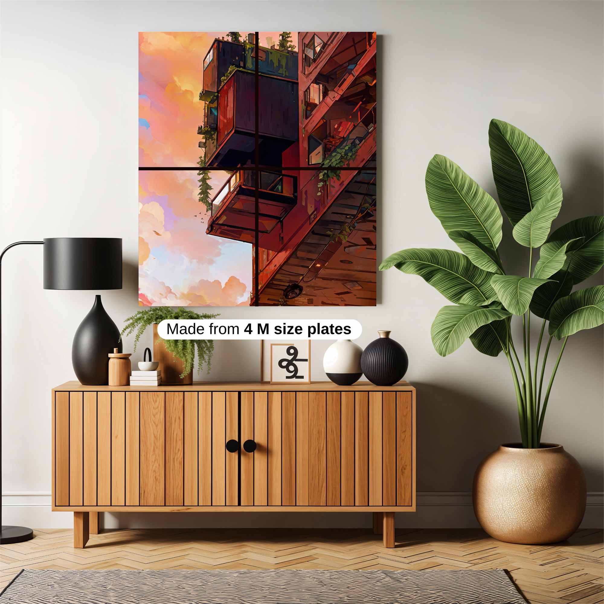 Urban Serenity Safe Wall Magnetic / M