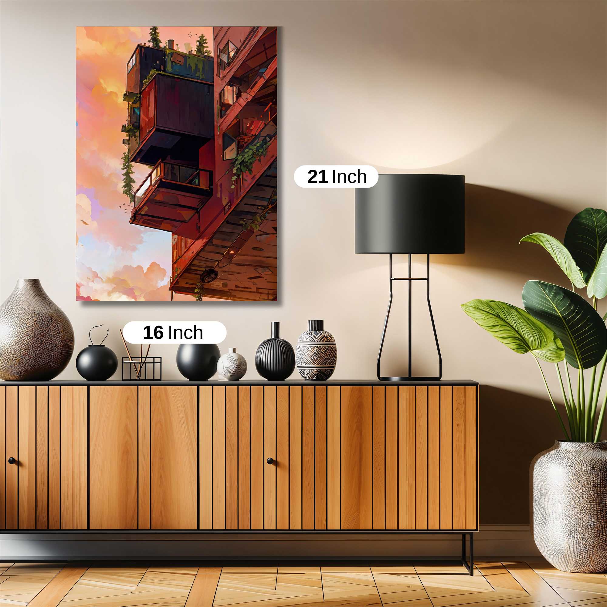 Urban Serenity Safe Wall Magnetic / M