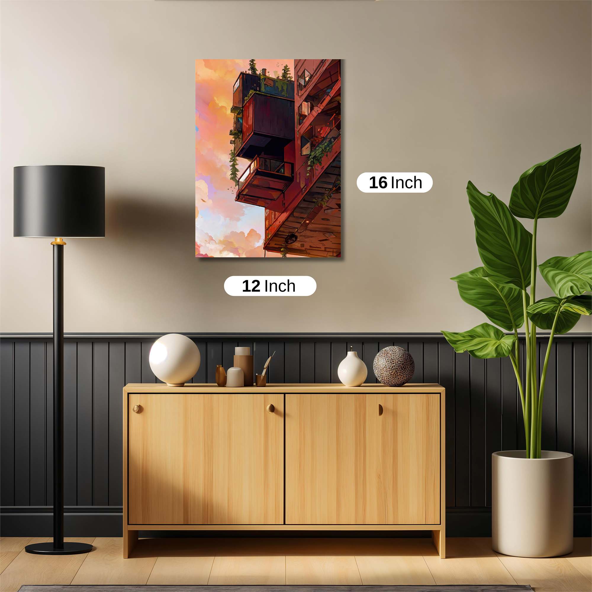 Urban Serenity Safe Wall Magnetic / M