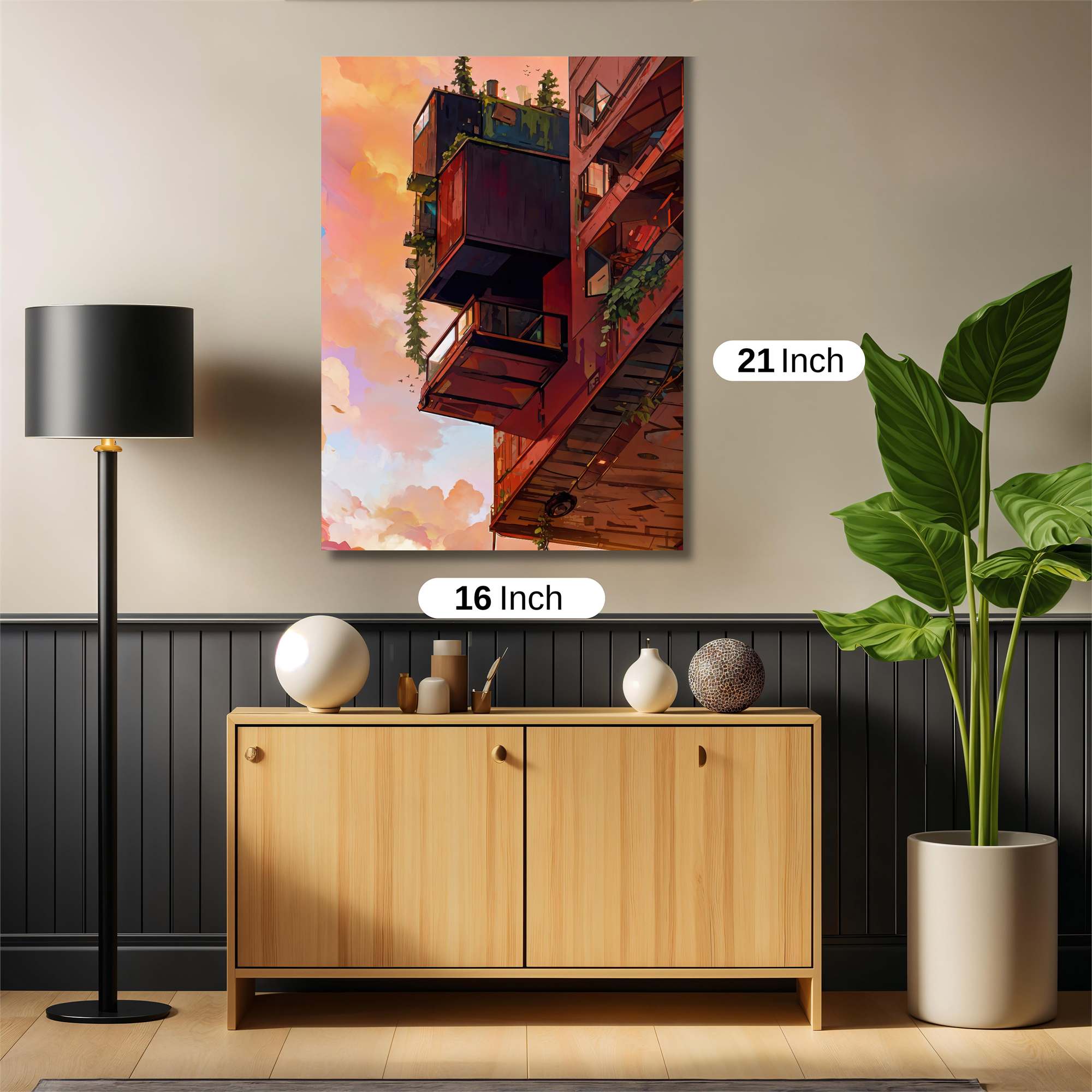 Urban Serenity Safe Wall Magnetic / M