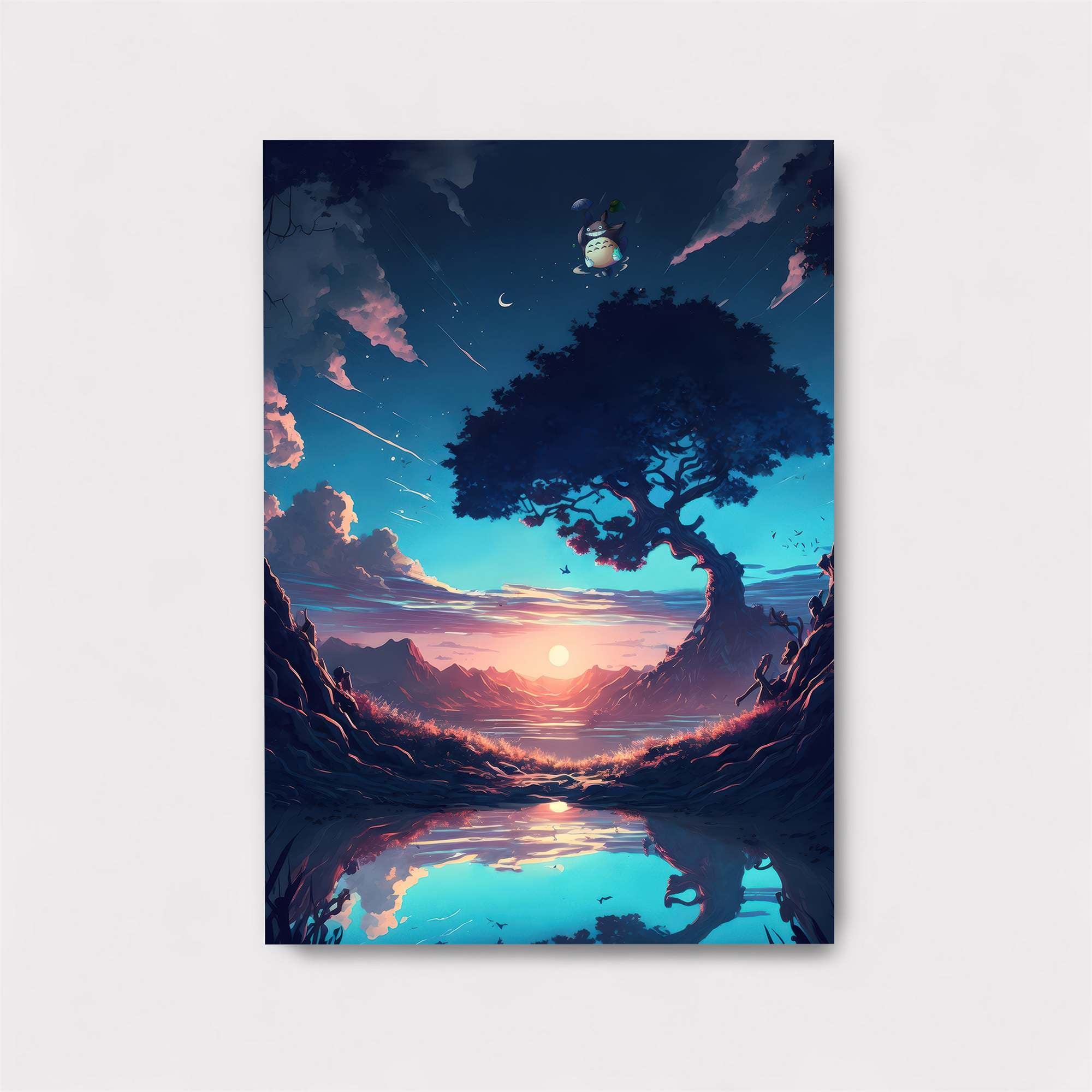 Sunset Serenity Safe Wall Magnetic / M